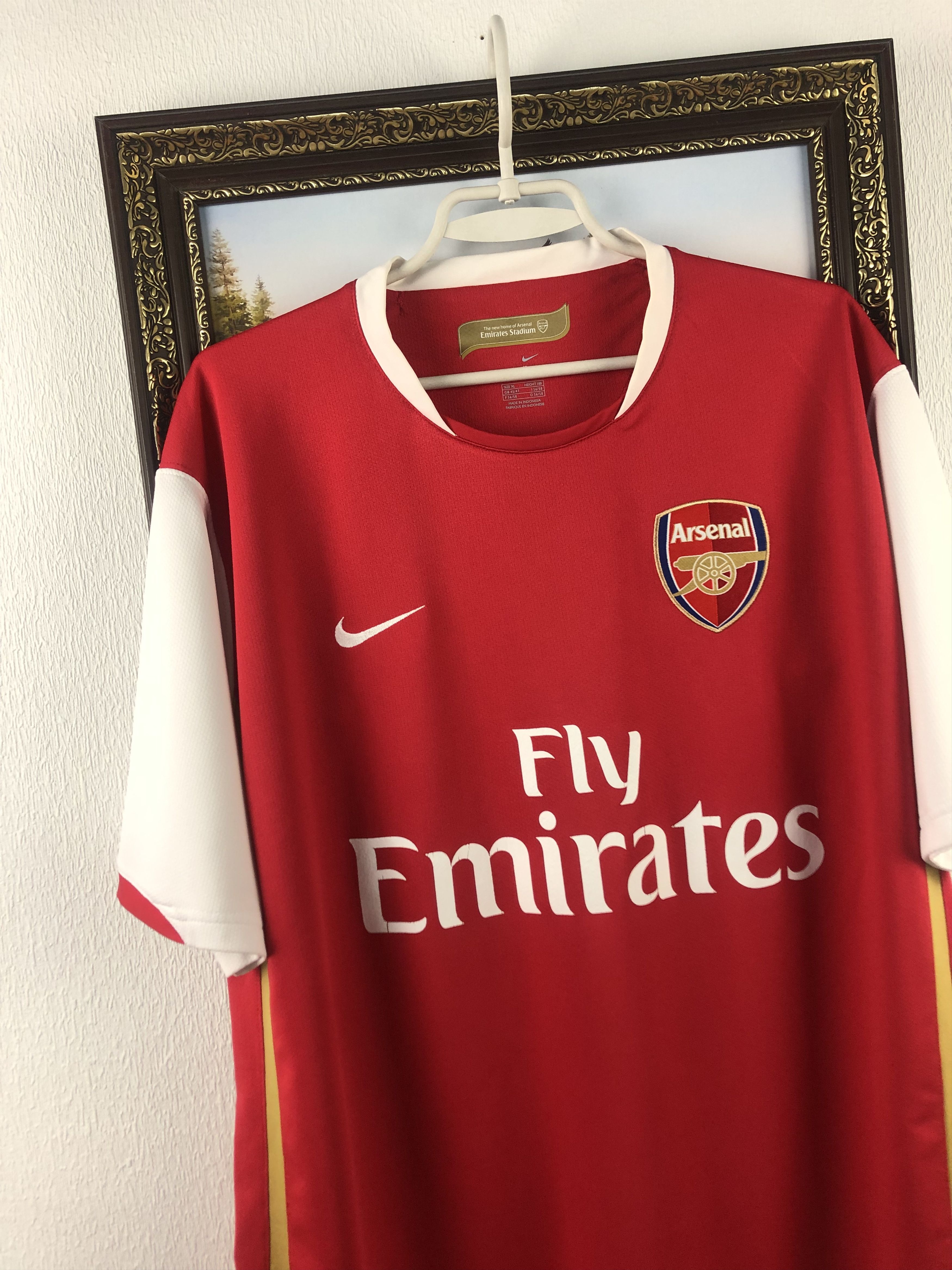 Nike Arsenal football shirt Soccer Nike Jersey Gunners Tee Hype Size US XL / EU 56 / 4 - 3 Thumbnail