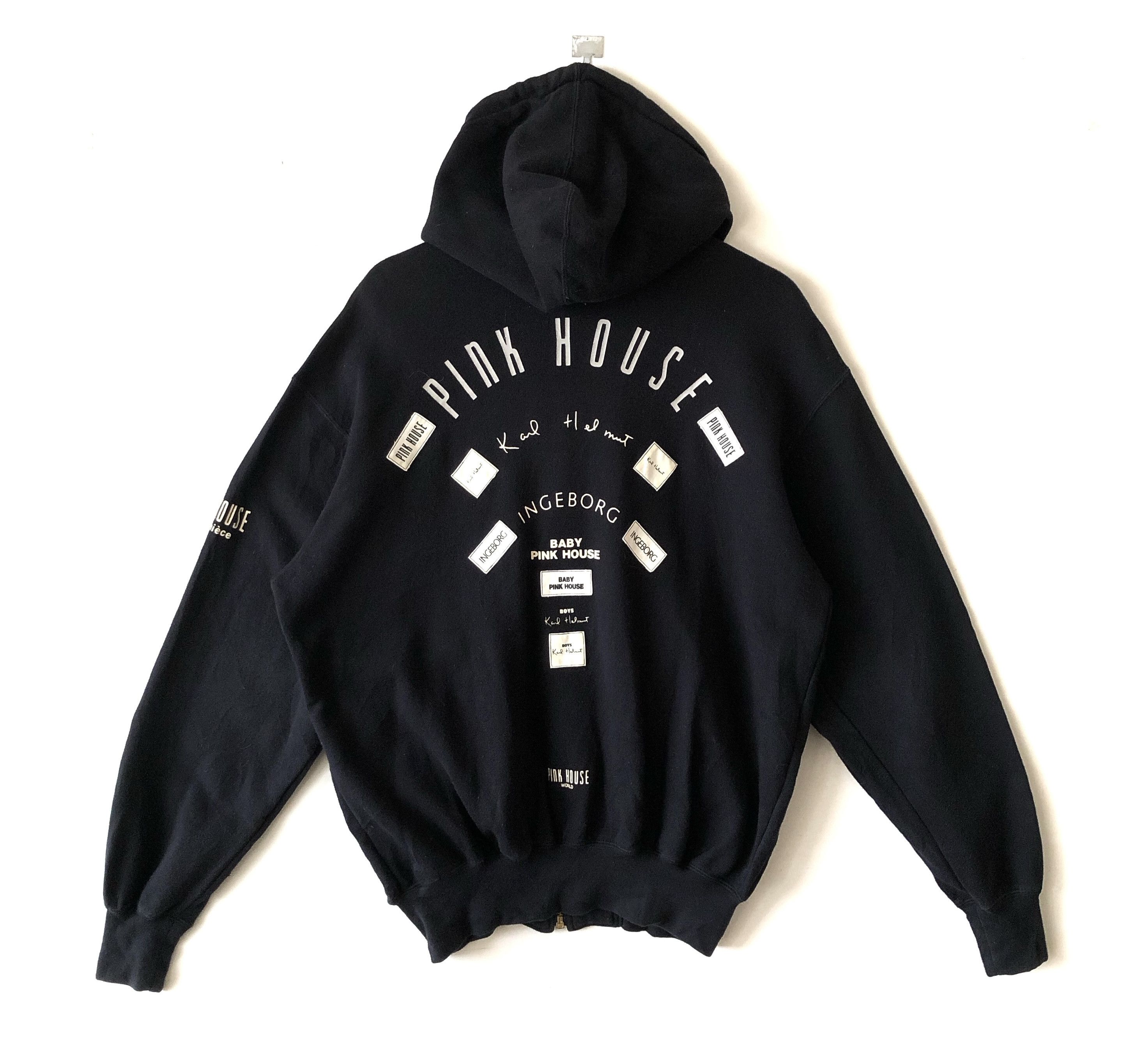 Karl Helmut × Pink House RARE🔥PINK HOUSE X KARL HELMUT ZIPPER HOODIE Size US XL / EU 56 / 4 - 2 Thumbnail