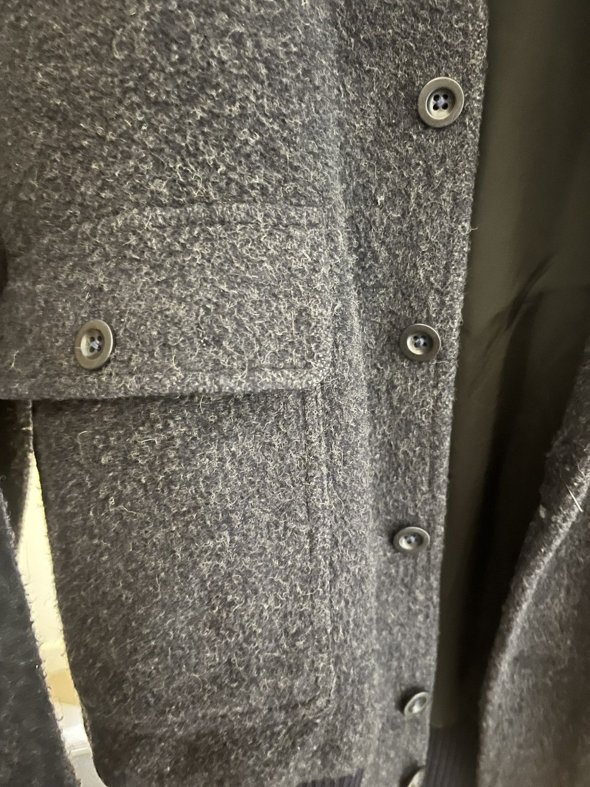 Valstar Valstar milano navy wool bomber jacket size it 48 / small Size US M / EU 48-50 / 2 - 4 Thumbnail