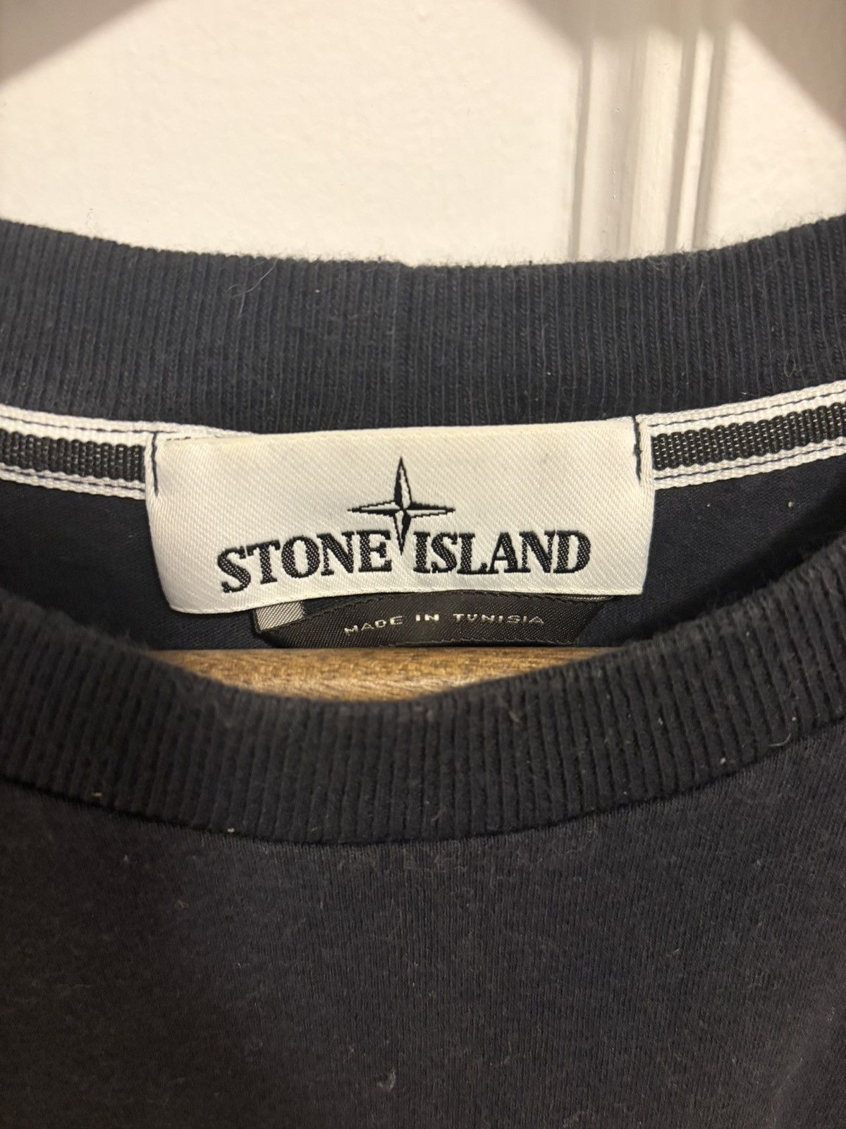 Stone Island RARE Archive Stone Island Fuzzy Half Box Tshirt Size US M / EU 48-50 / 2 - 5 Thumbnail