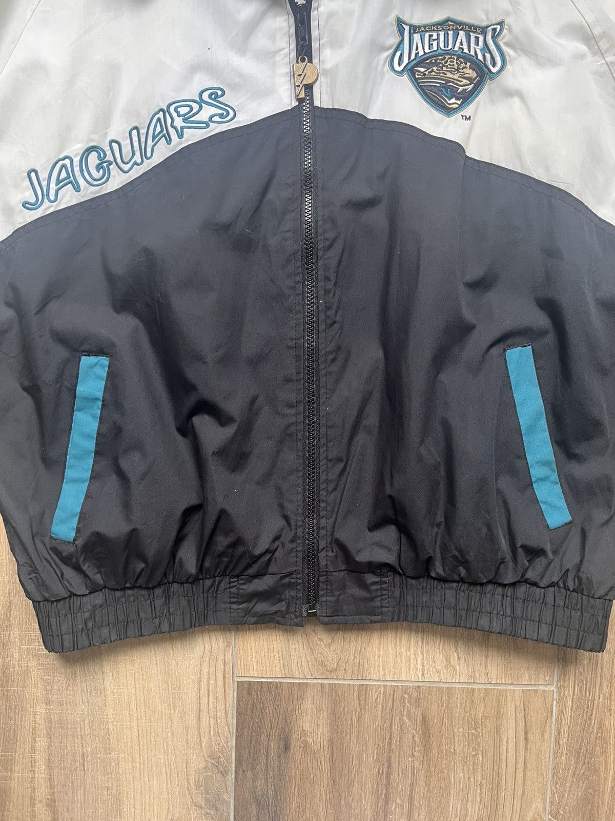 NFL Vtg nfl jacksonville jaguars pro Player full zip xl mens Size US XL / EU 56 / 4 - 7 Thumbnail