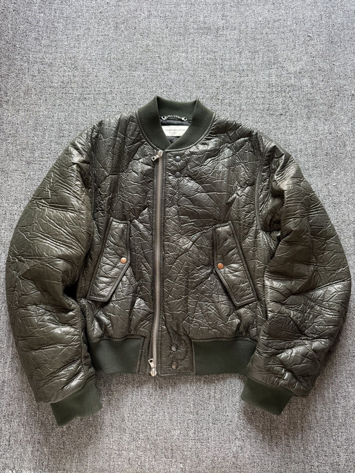 Dries Van Noten Dries van noten bomber Size US S / EU 44-46 / 1 - 1 Thumbnail