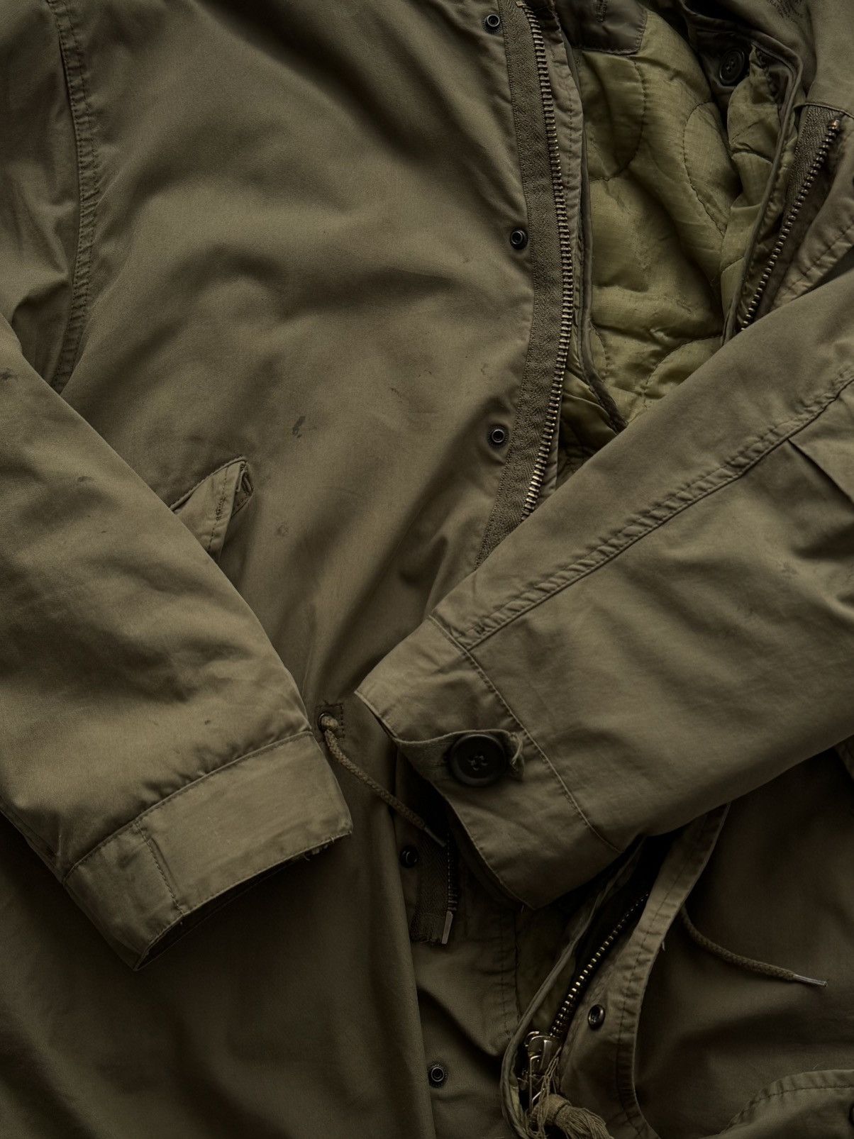 Vintage Vintage US Army M51 Repro Parka Jacket Shell With Liner Size US M / EU 48-50 / 2 - 4 Thumbnail