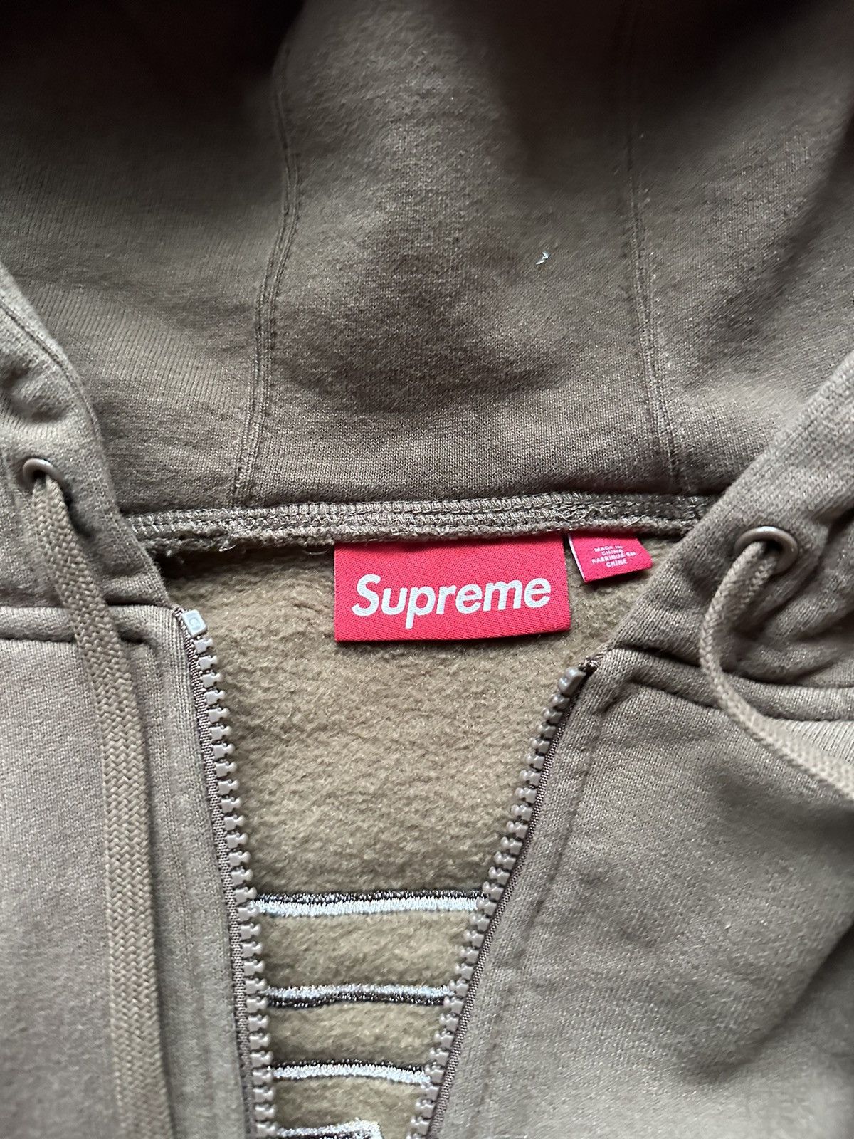 Supreme Supreme Wrapped Half Zip Hoodie - Large - Brown Size US L / EU 52-54 / 3 - 5 Thumbnail