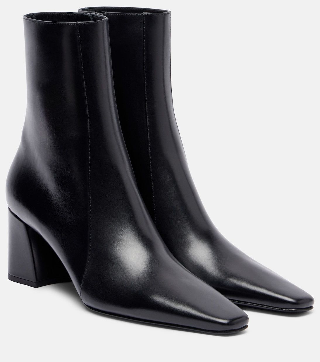 Saint Laurent Paris Rainer leather ankle boots | Grailed
