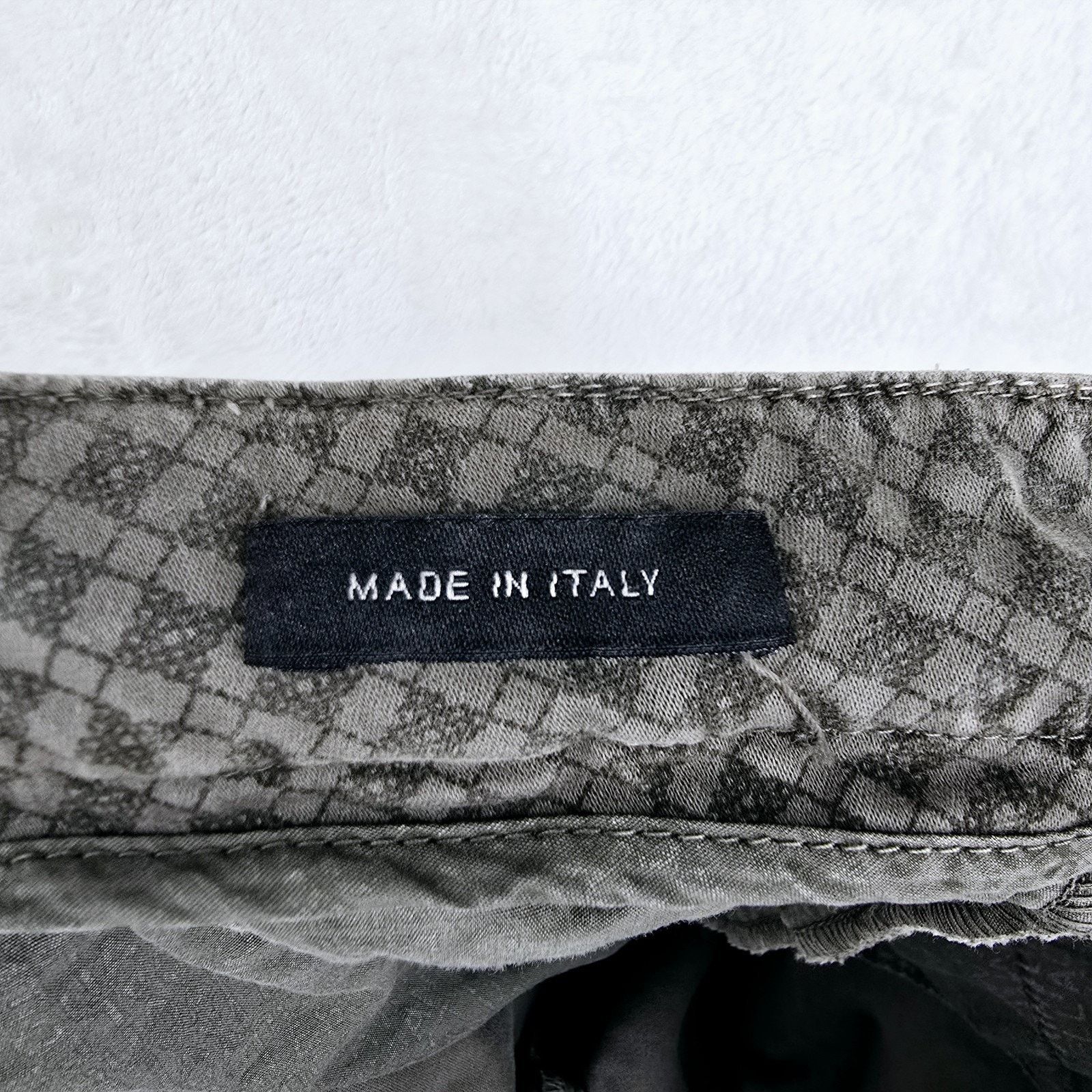 Other Alessandro Dell'Acqua Brown Geometric AOP Pants Sz 34 34x29 Size 34" / US 12 / IT 48 - 9 Thumbnail