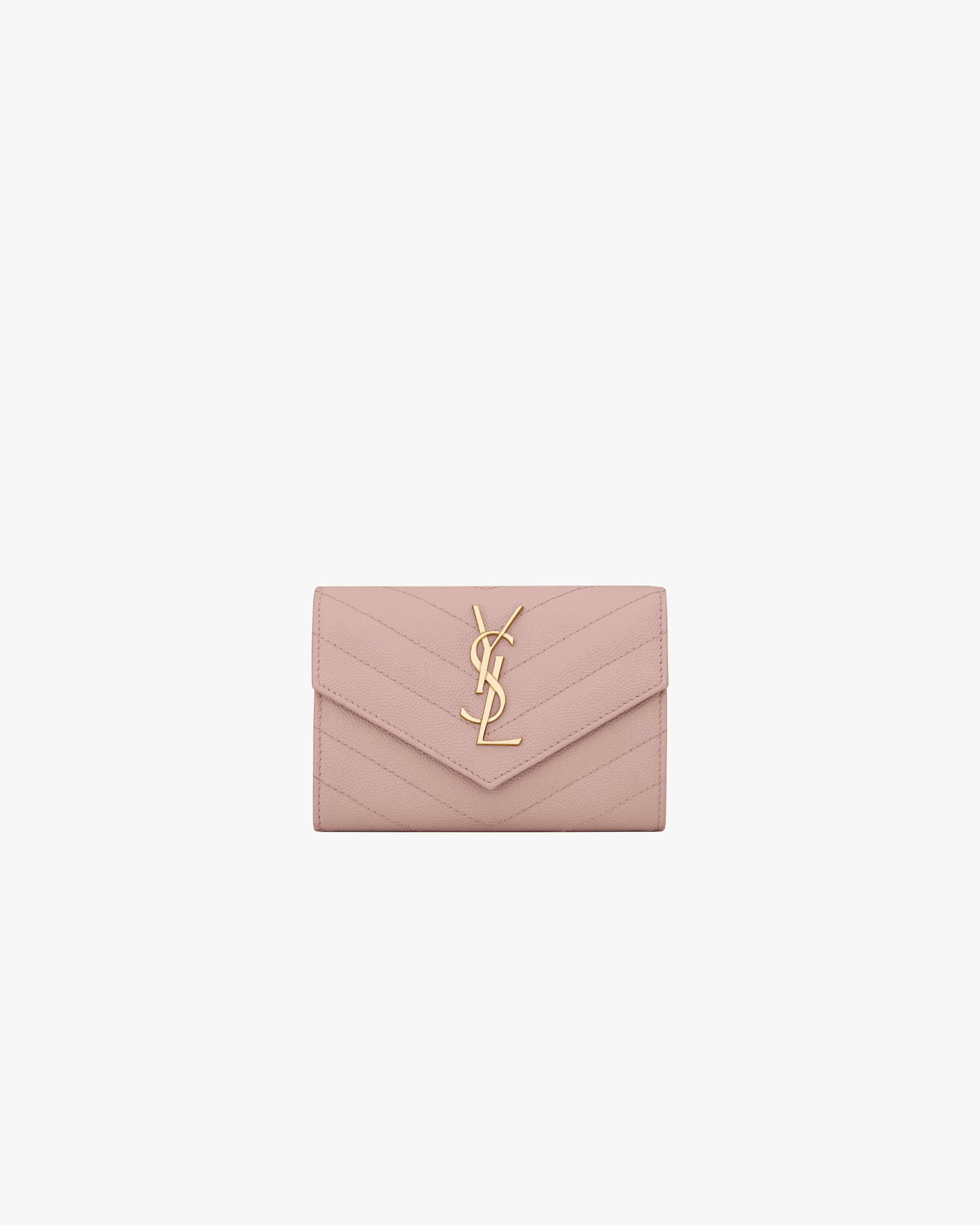 o1b1hav110225 Size: OS / Cassandre Small Card Case Pale Pink