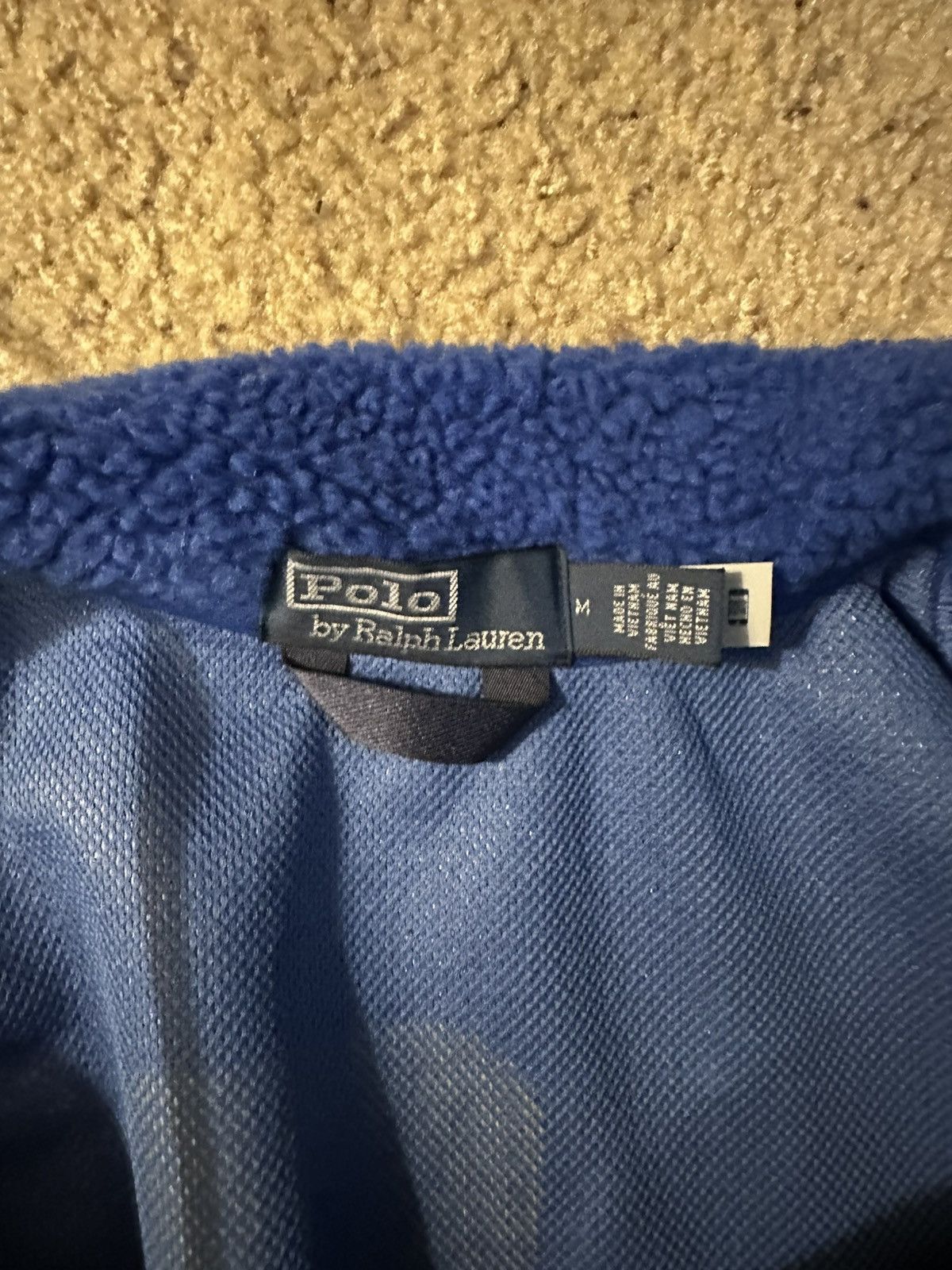 Polo Ralph Lauren Polo Ski Pile Fleece Jacket Size US M / EU 48-50 / 2 - 3 Thumbnail