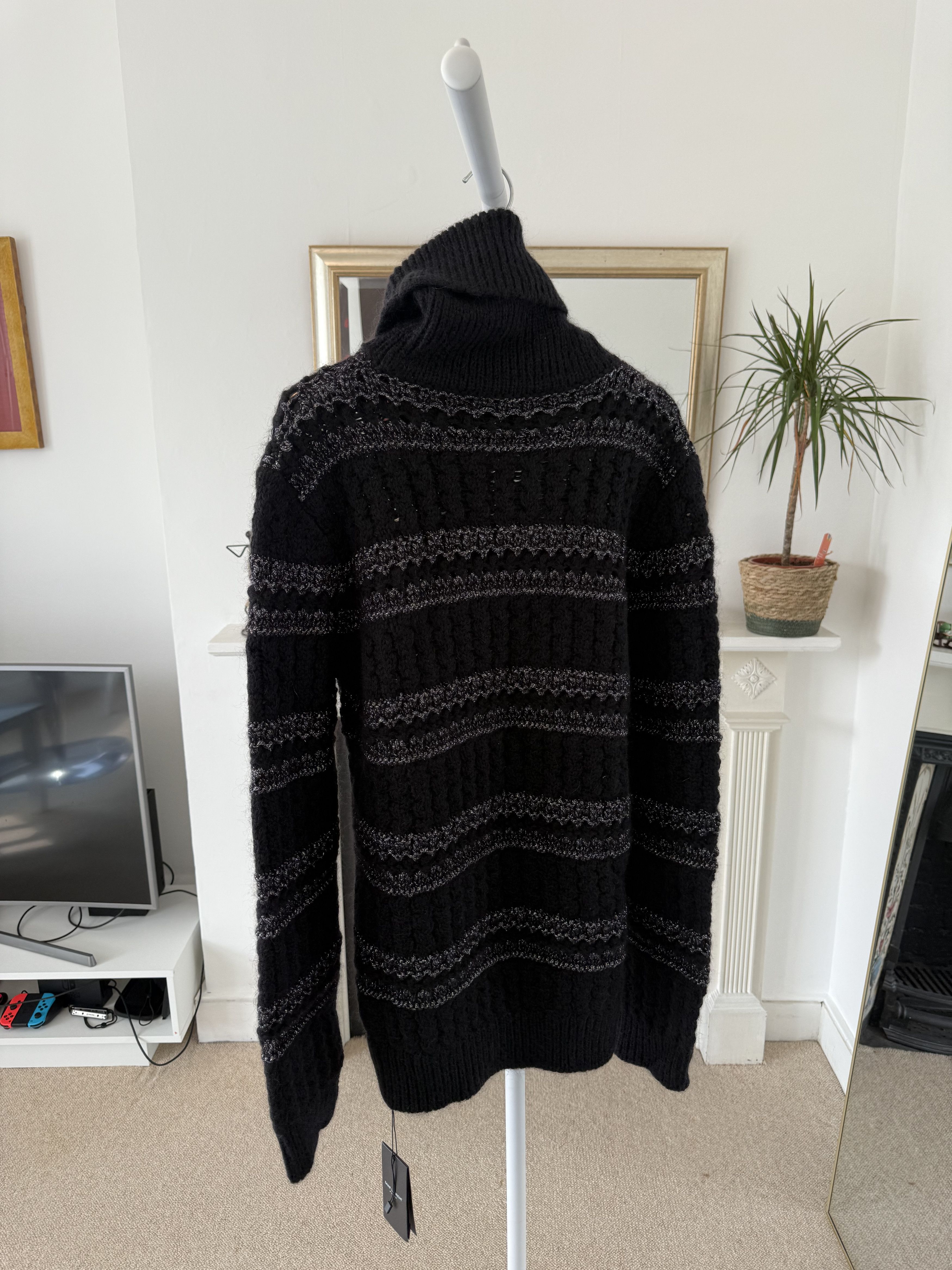 Saint Laurent Paris Saint Laurent Wool Mohair Roll Neck Knit Size US M / EU 48-50 / 2 - 4 Thumbnail