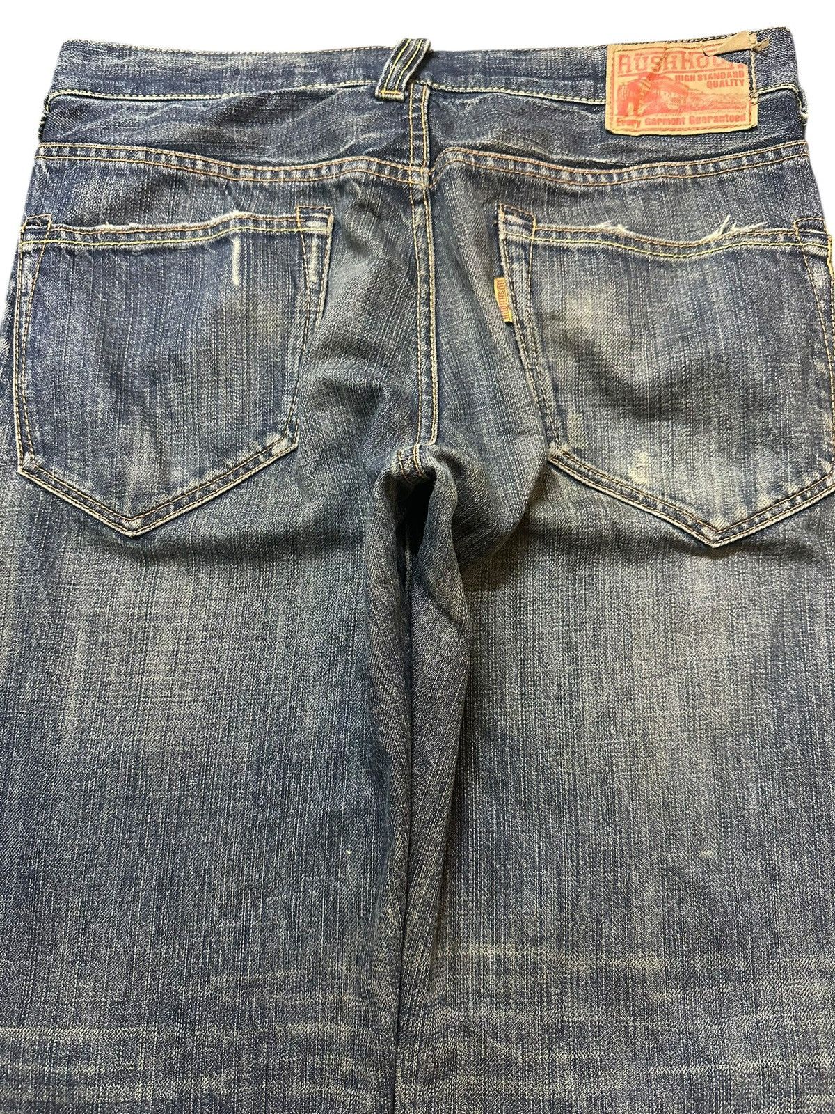 Japanese Brand Vintage Japanese Brand Blue Faded Wash Style Loose Jeans Size US 32 / EU 48 - 5 Thumbnail