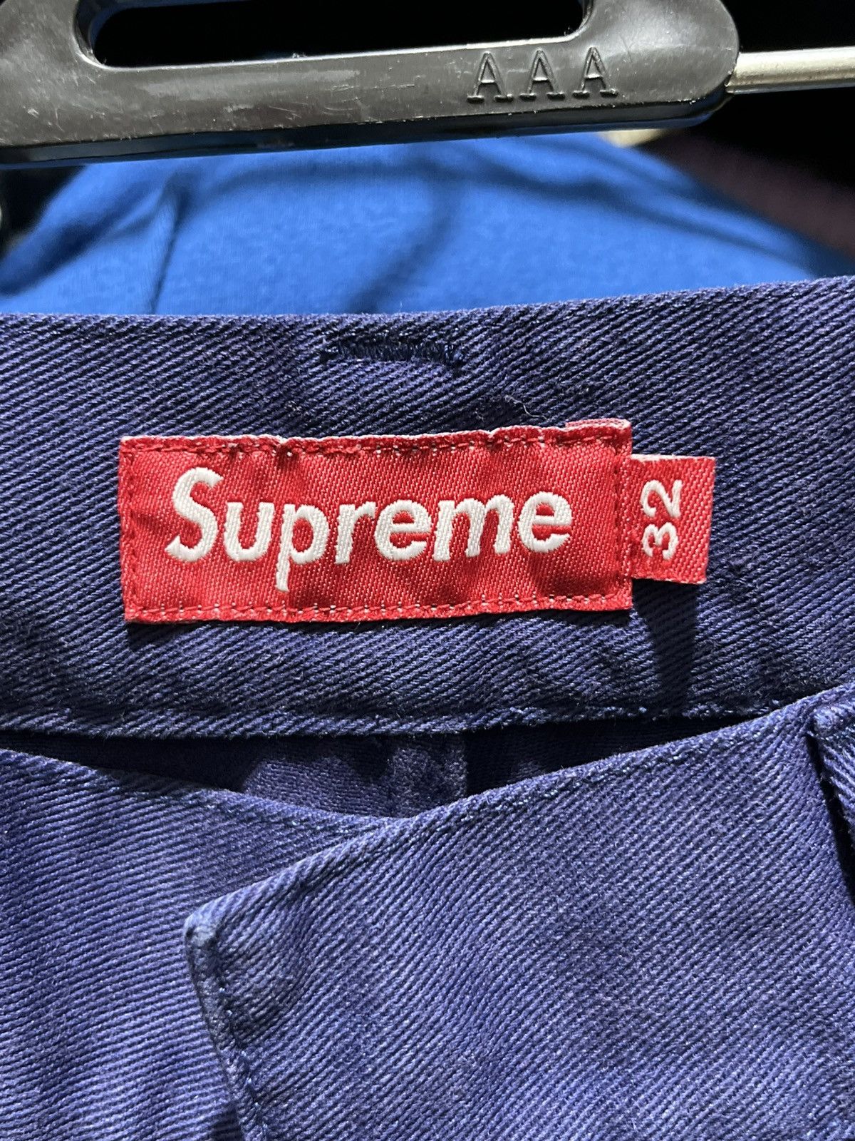 Supreme Supreme Short Navy Size US 32 / EU 48 - 4 Thumbnail