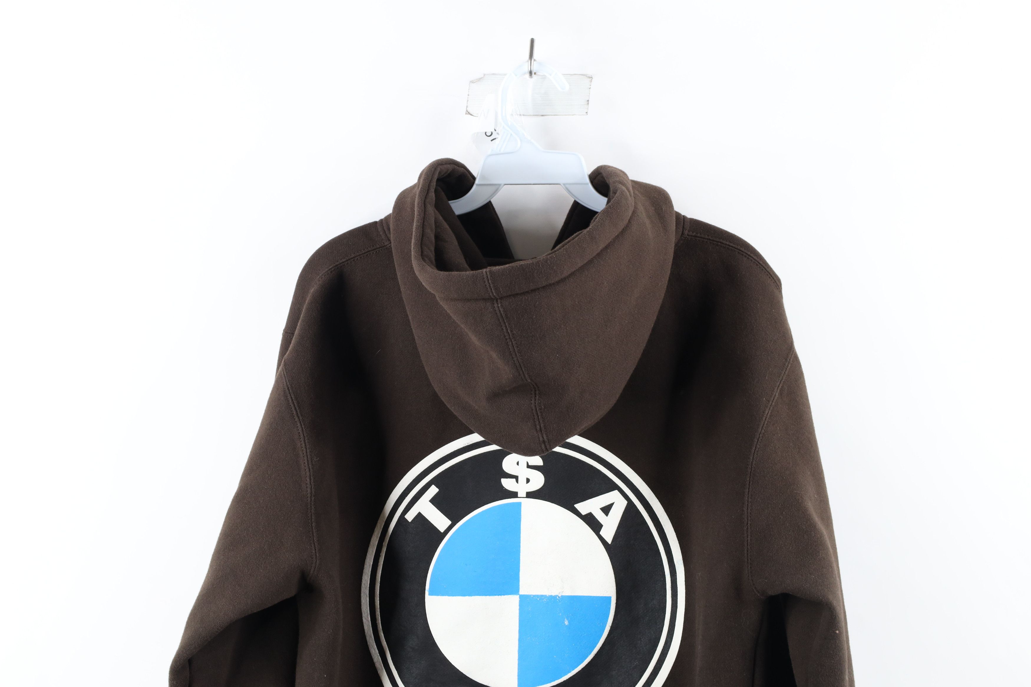 TISA TISA Out Car Logo Big Sean Tyga Full Zip Hoodie Brown USA Size US S / EU 44-46 / 1 - 12 Thumbnail