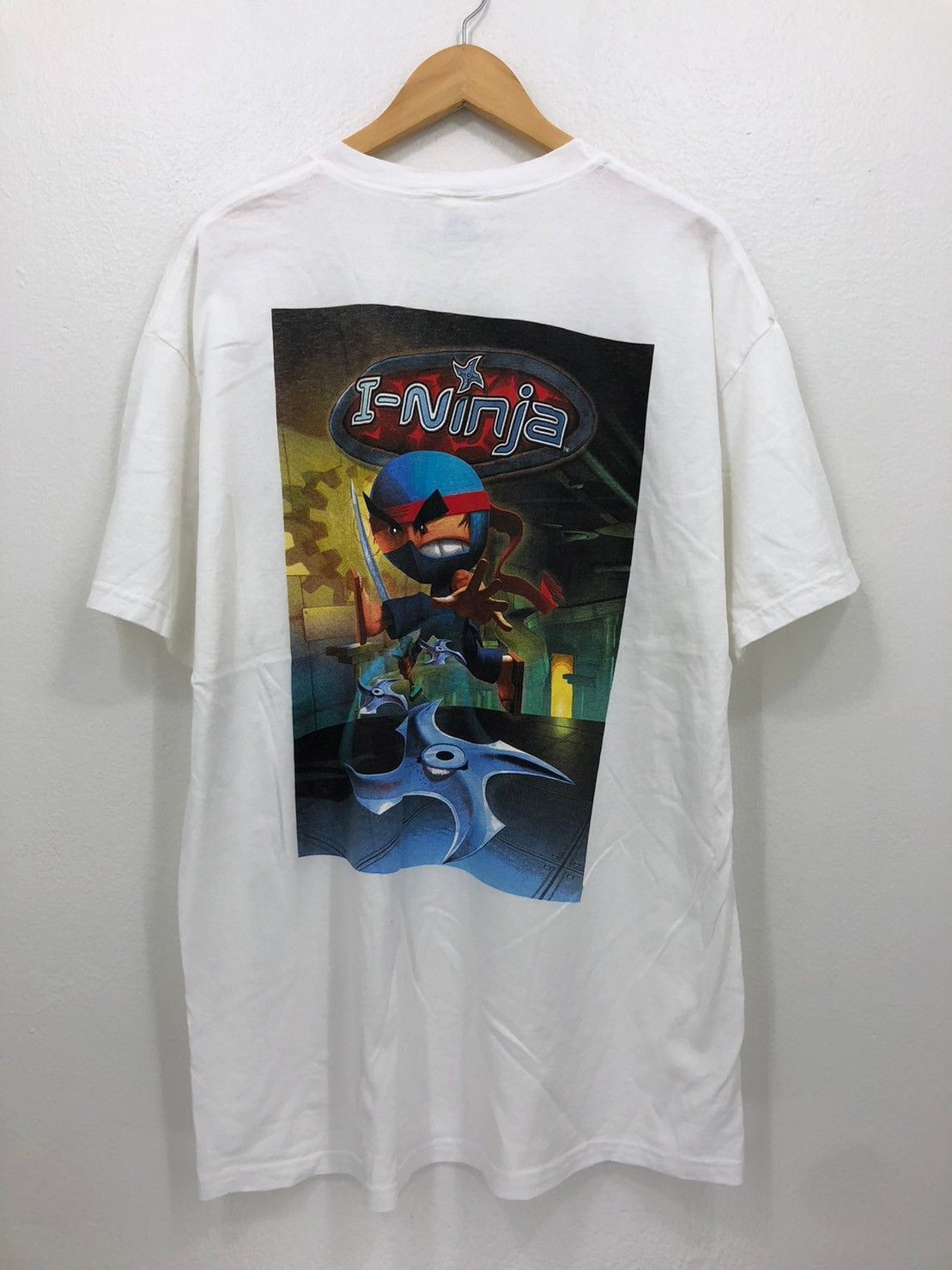 Vintage Vintage 00's Namco I-Ninja GameCube PS2 Xbox Shirt BN Size US XL / EU 56 / 4 - 4 Thumbnail