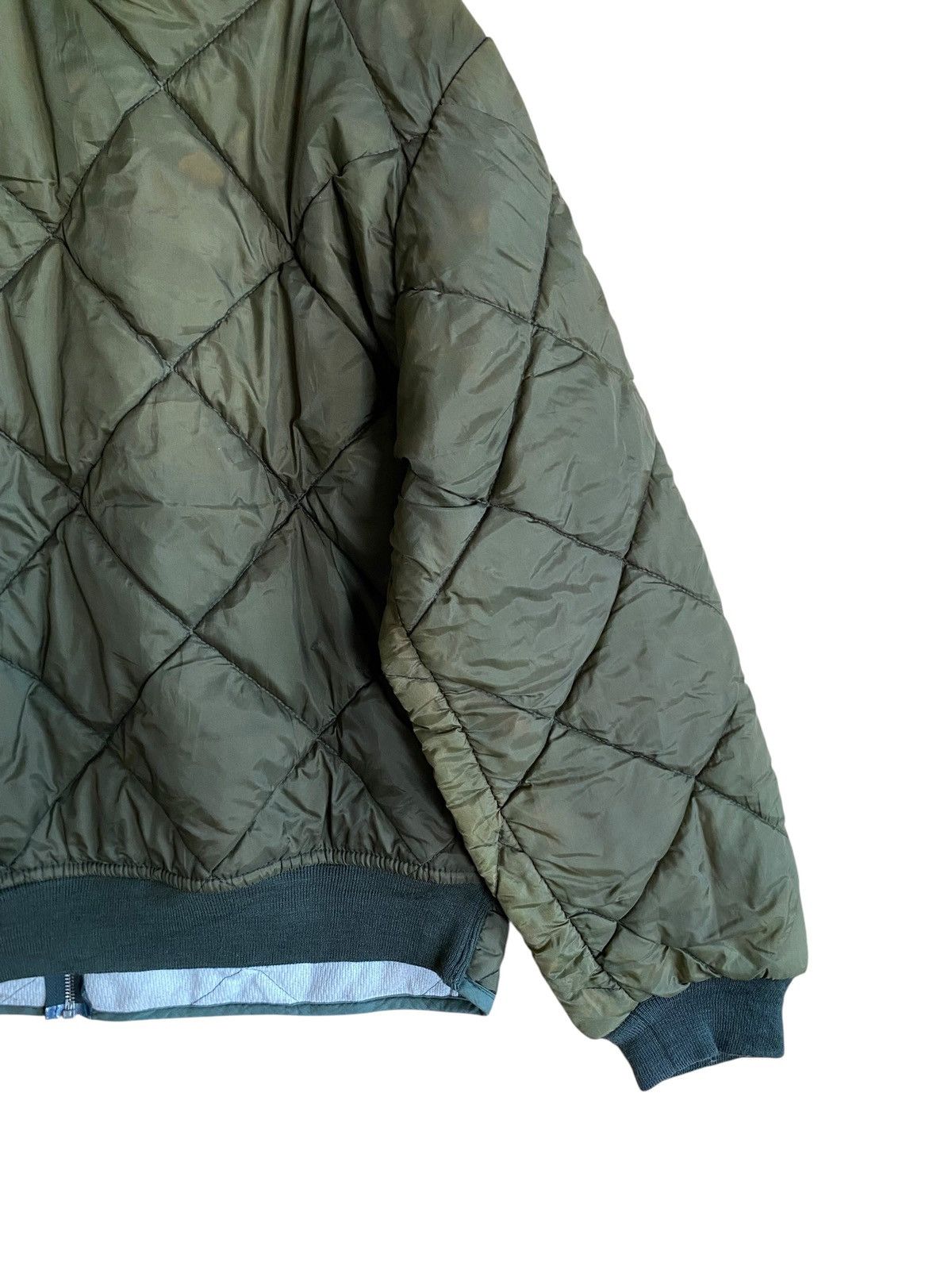 J.Crew Very Rare Vintage J.Crew Diomond Quilted Bomber Jacket 1980s Size US M / EU 48-50 / 2 - 6 Thumbnail