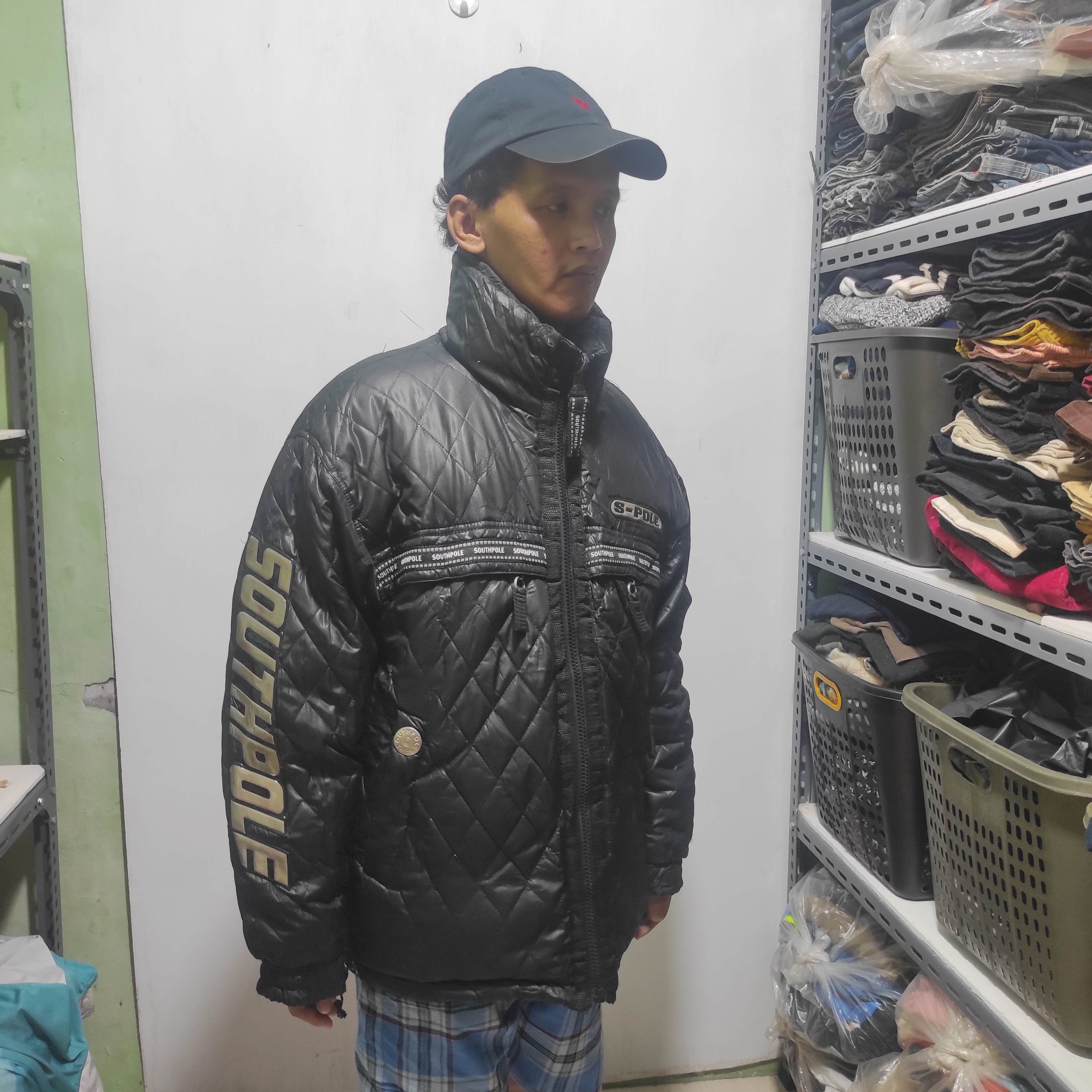 Southpole 90s SOUTHPOLE Reversible Duck Down Jacket Mens XS Big Size US M / EU 48-50 / 2 - 24 Thumbnail