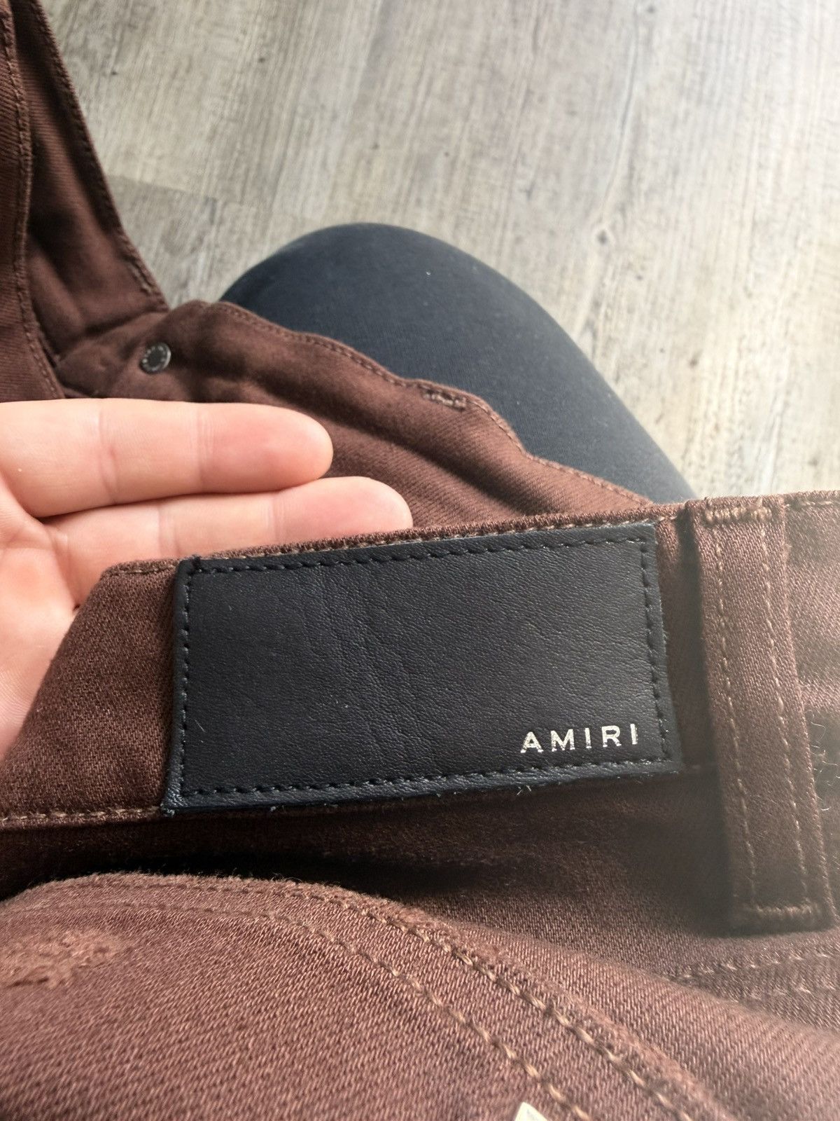 Amiri Amiri denim jeans slim Carpenter pants brown Size US 32 / EU 48 - 6 Thumbnail
