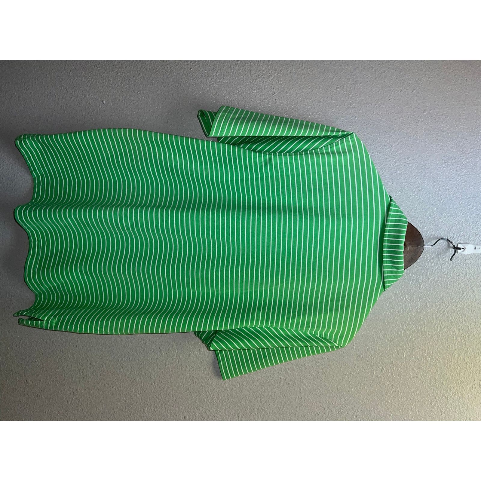 Vintage Vintage Martin Polo Shirt Green Striped Golf SS Eagle Medium Size US M / EU 48-50 / 2 - 7 Thumbnail