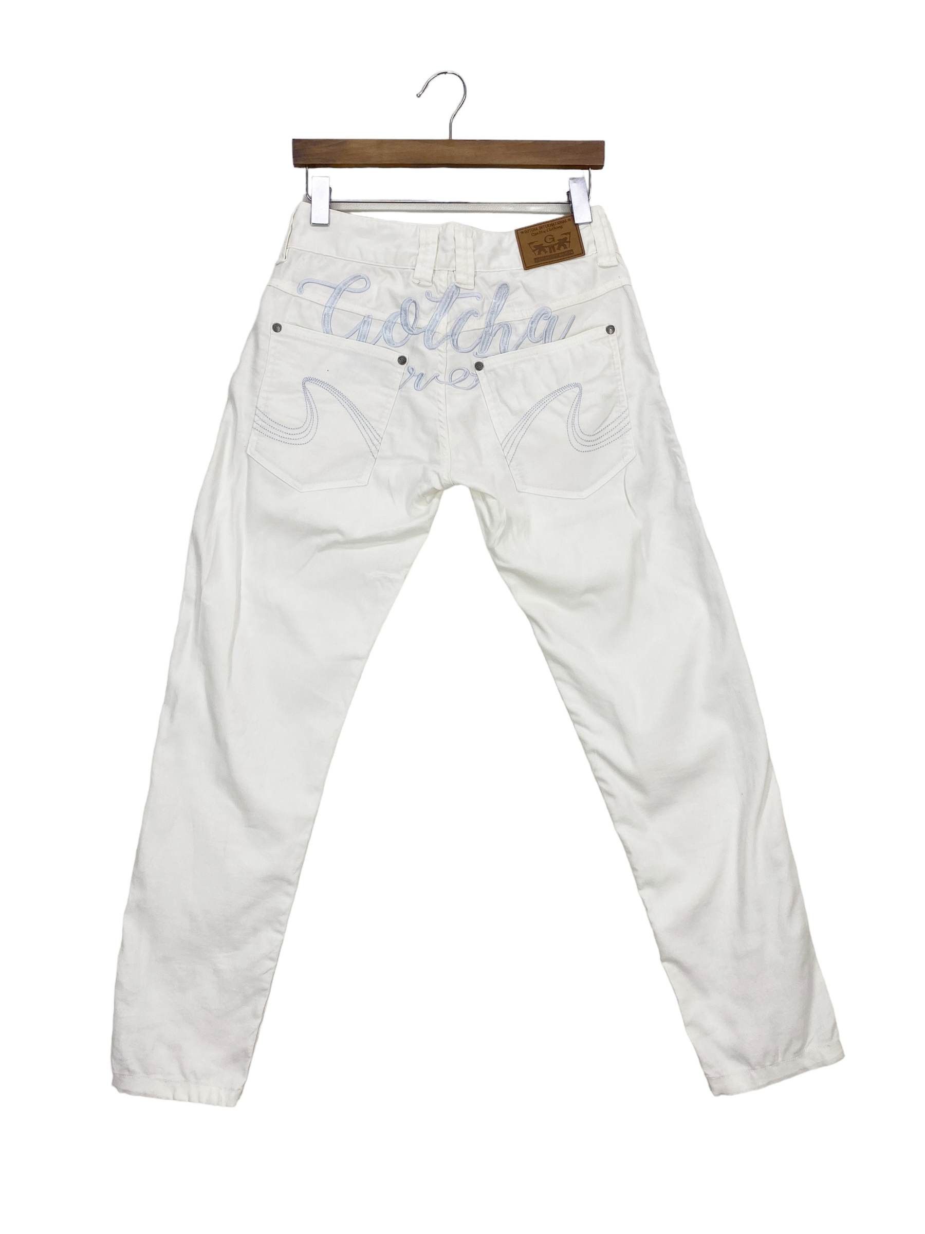 Gotcha Gotcha Spell Out Denim Jeans Surf Jeans Embellished Pant Size US 31 - 1 Thumbnail