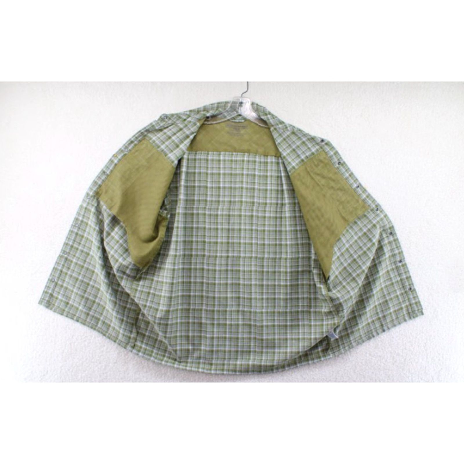 Vintage VINTAGE 5.11 Tactical Shirt Men's Medium Green Plaid Snap Up Zipper Pockets Stylish Size US M / EU 48-50 / 2 - 4 Thumbnail