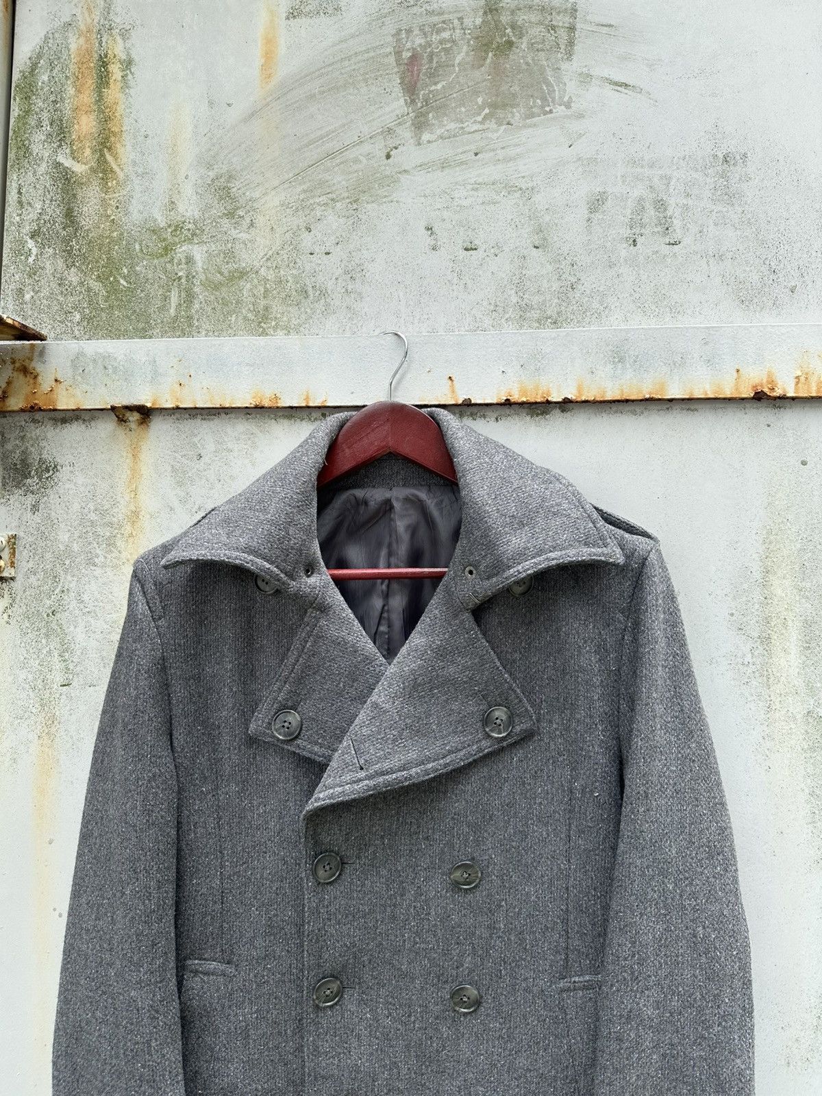 Tornado Mart 👹Tornado Mart Japan Double Breasted Wool Jacket (Woman) Size US S / EU 44-46 / 1 - 8 Thumbnail