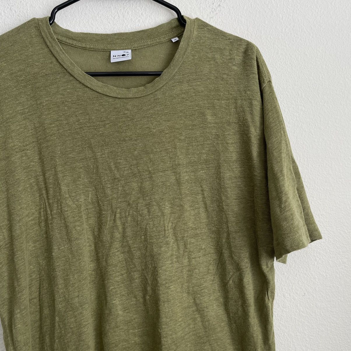 NN07 NN07 100% Linen Short Sleeve Tee T Shirt Size US M / EU 48-50 / 2 - 1 Thumbnail