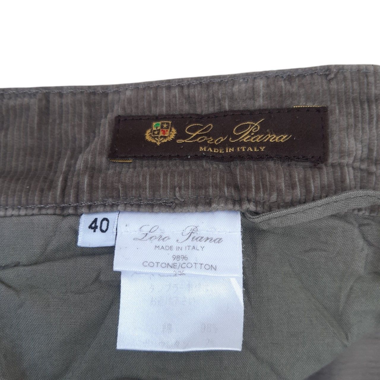 Loro Piana loro piana corduroy pants Size US 29 - 3 Thumbnail