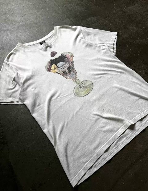 Number (N)ine Number (N)ine 2009 Magazine Featured Ice Cream Print T-Shirt Size US L / EU 52-54 / 3 - 3 Thumbnail