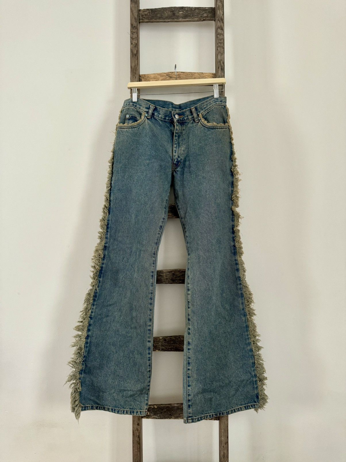 Katharine Hamnett London Katherine Hammett Bootcut Denim Size US 30 / EU 46 - 1 Thumbnail