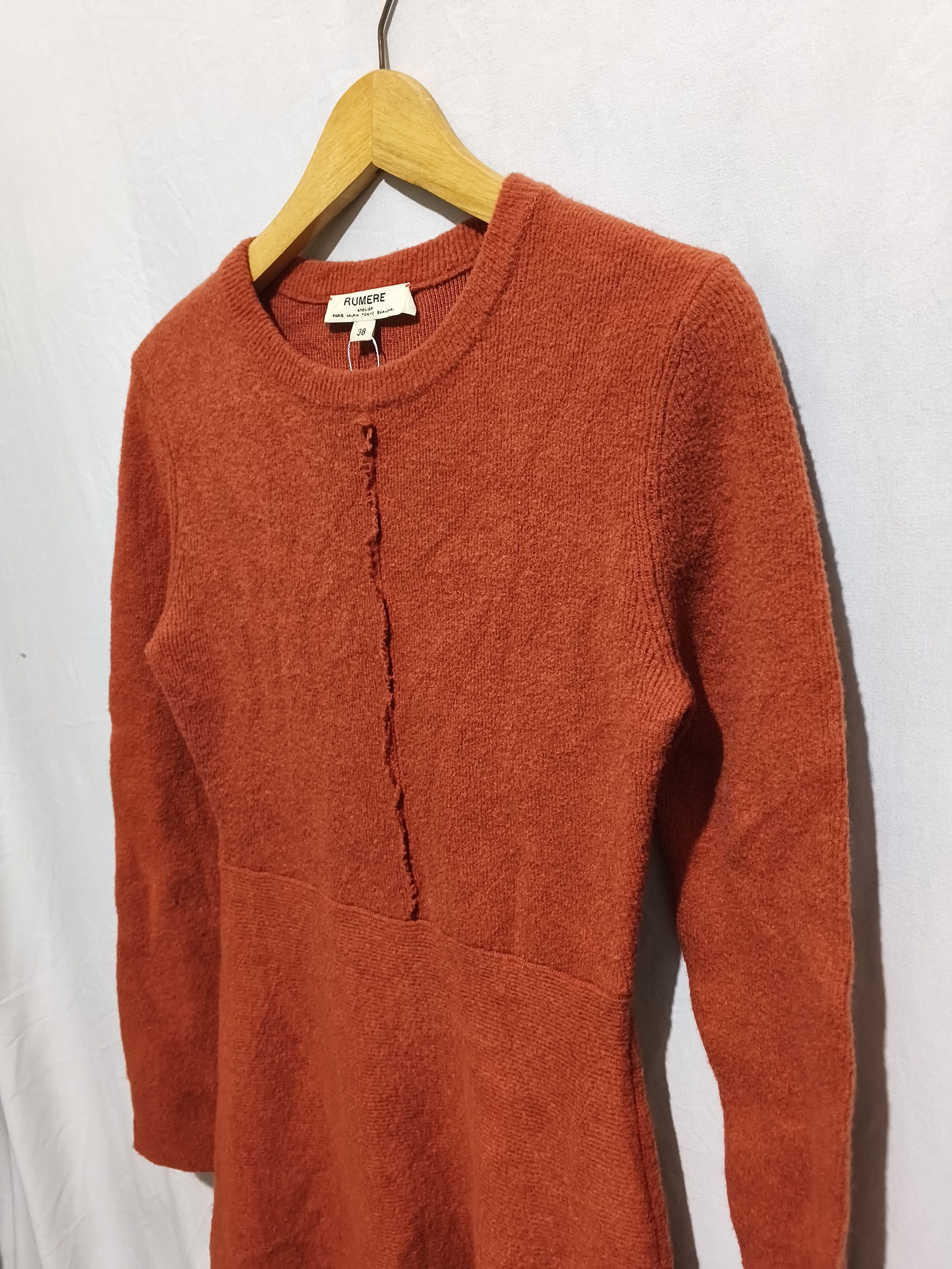 Japanese Brand Rumere Atelier Wool dresses Size XS / US 0-2 / IT 36-38 - 8 Thumbnail