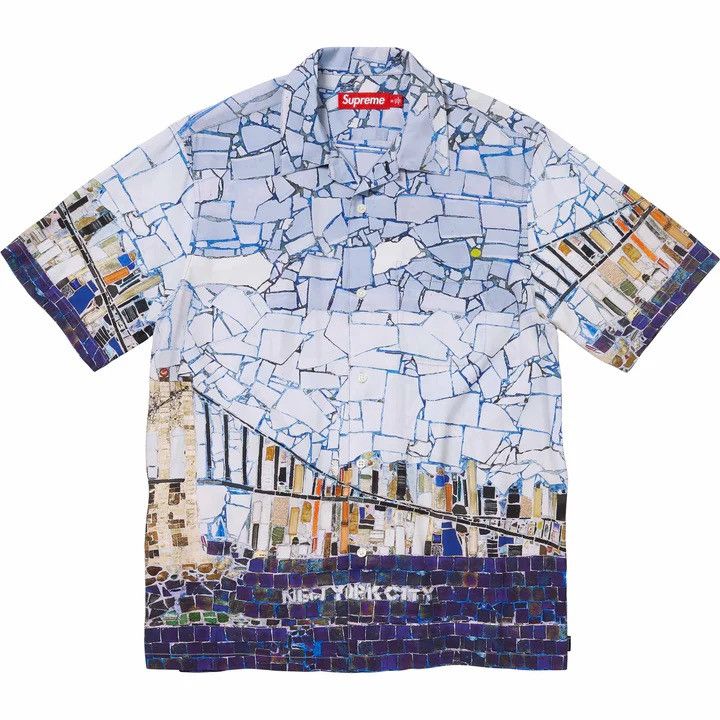 image of Supreme Mosaic S/s 24 Shirt, Men's (Size Small)