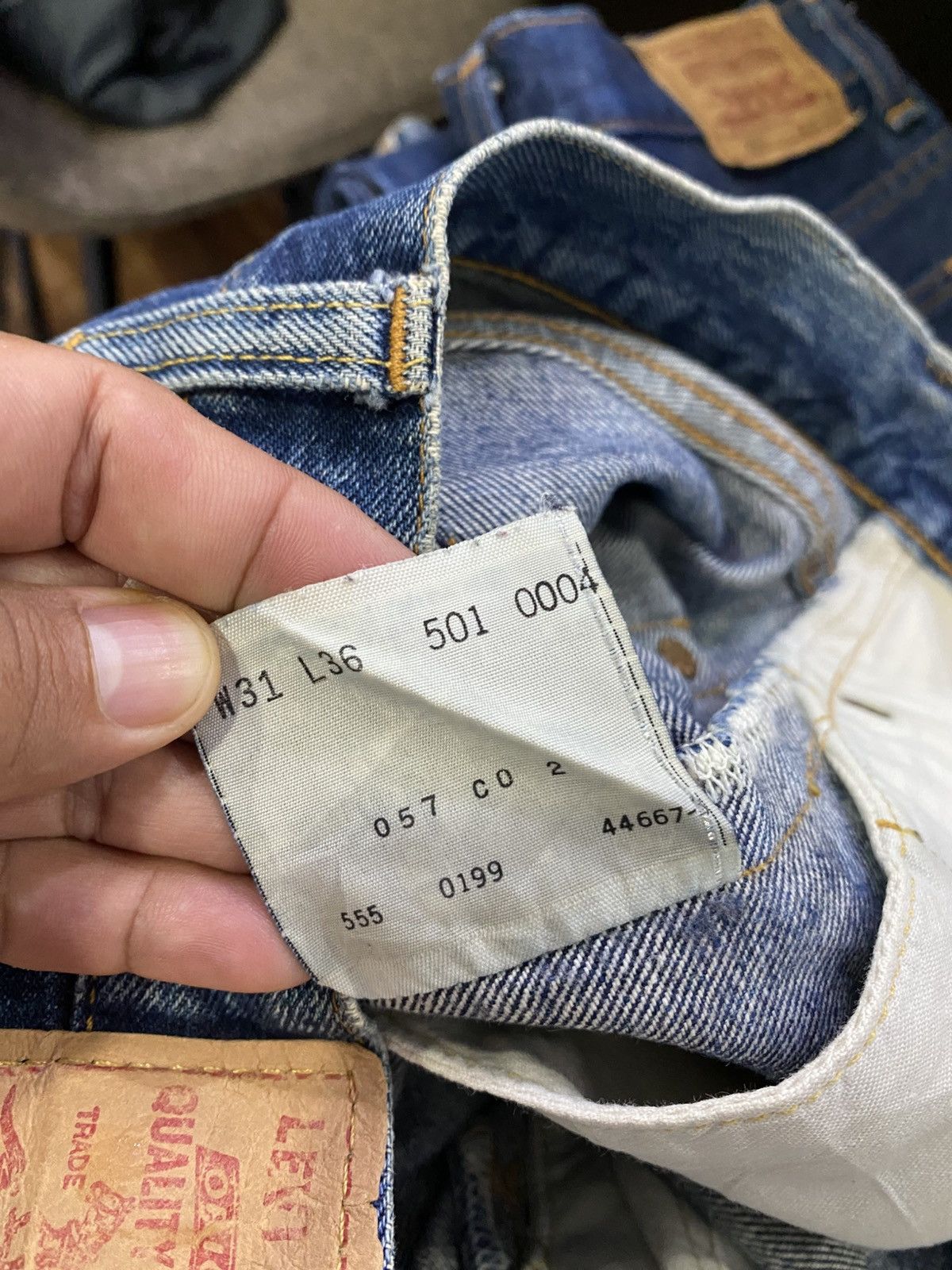 Levi's × Levi's Vintage Clothing × Vintage W30x31 Vintage levi's 501xx redline big E repaired USA Size US 30 / EU 46 - 9 Thumbnail
