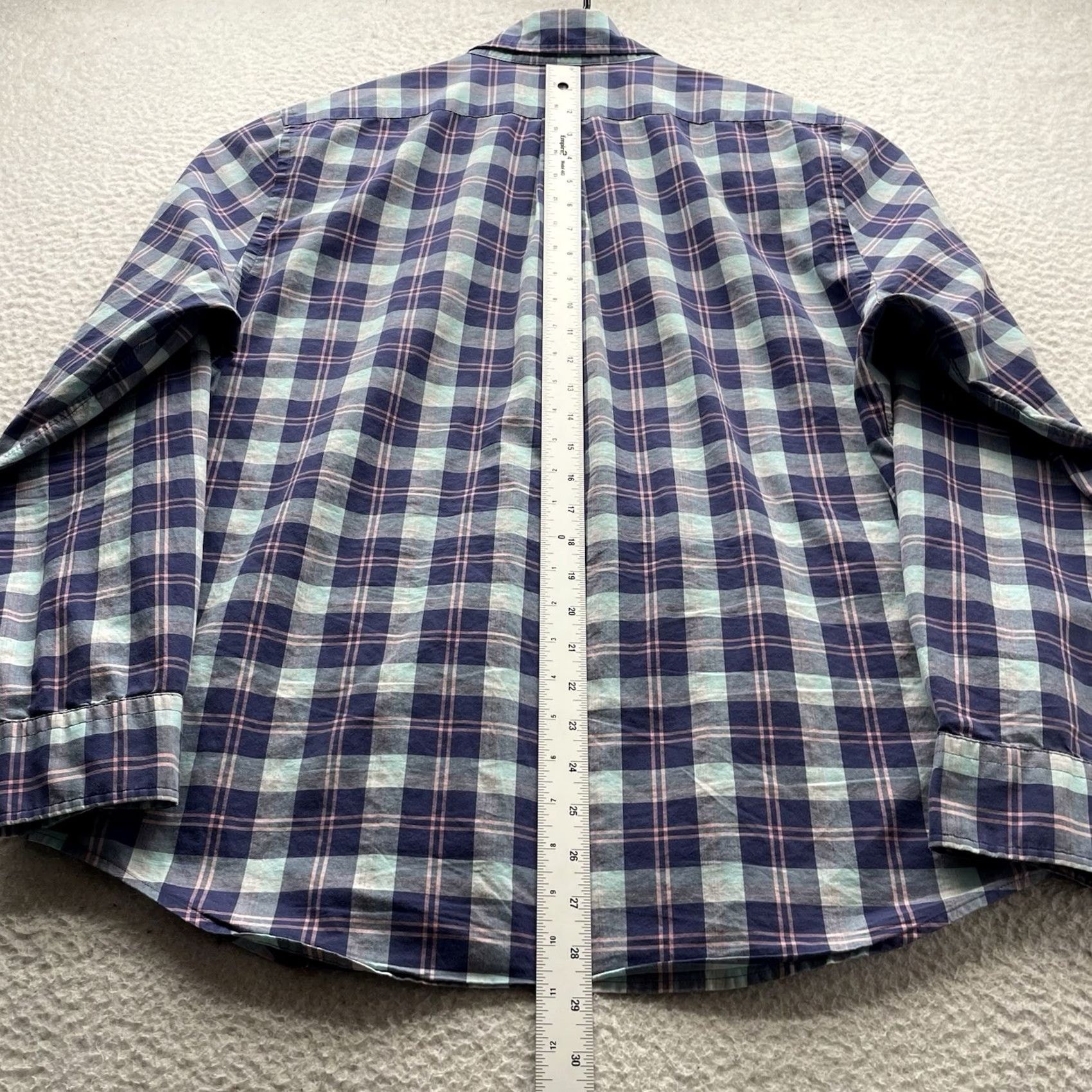Vineyard Vines Vineyard Vines Tucker Shirt Mens L Slim Plaid Button-Down Casual Preppy Classic Multicolor S/S L? Size US L / EU 52-54 / 3 - 7 Thumbnail