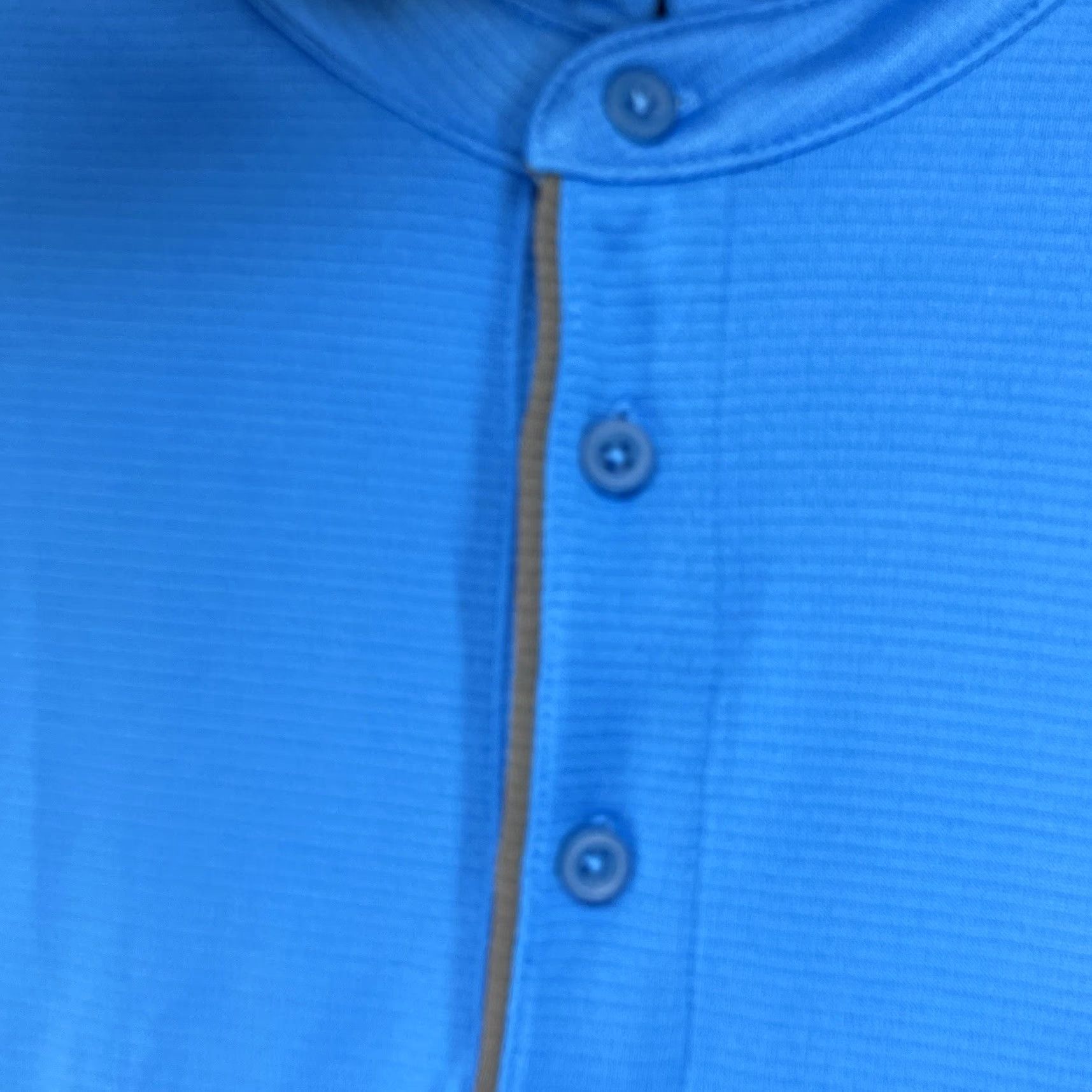 Under Armour Under Armour Polo Shirt Mens Large Loose Fit Blue Striped Short Sleeve Size US L / EU 52-54 / 3 - 6 Thumbnail