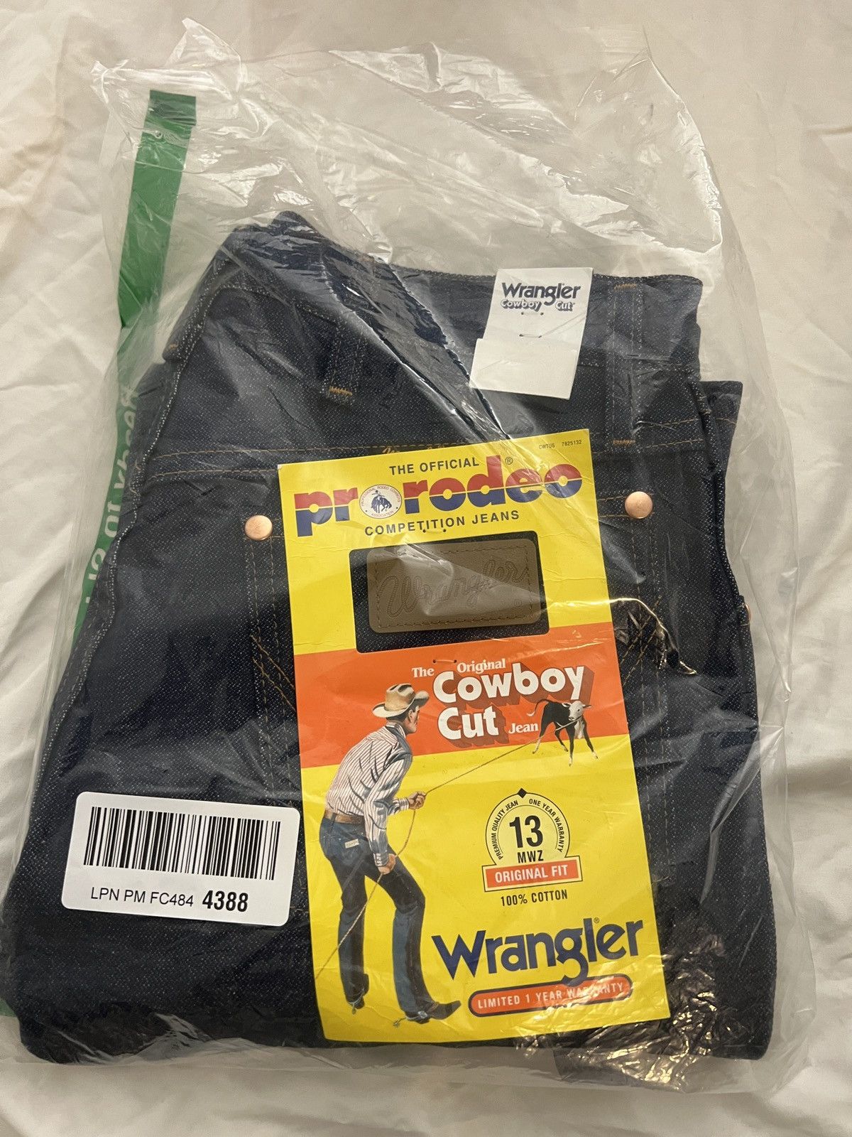 Wrangler NEW Wrangler Cowboy Cut 13MWZ Original Fit Jeans Men's 28x30 Size US 28 / EU 44 - 3 Thumbnail
