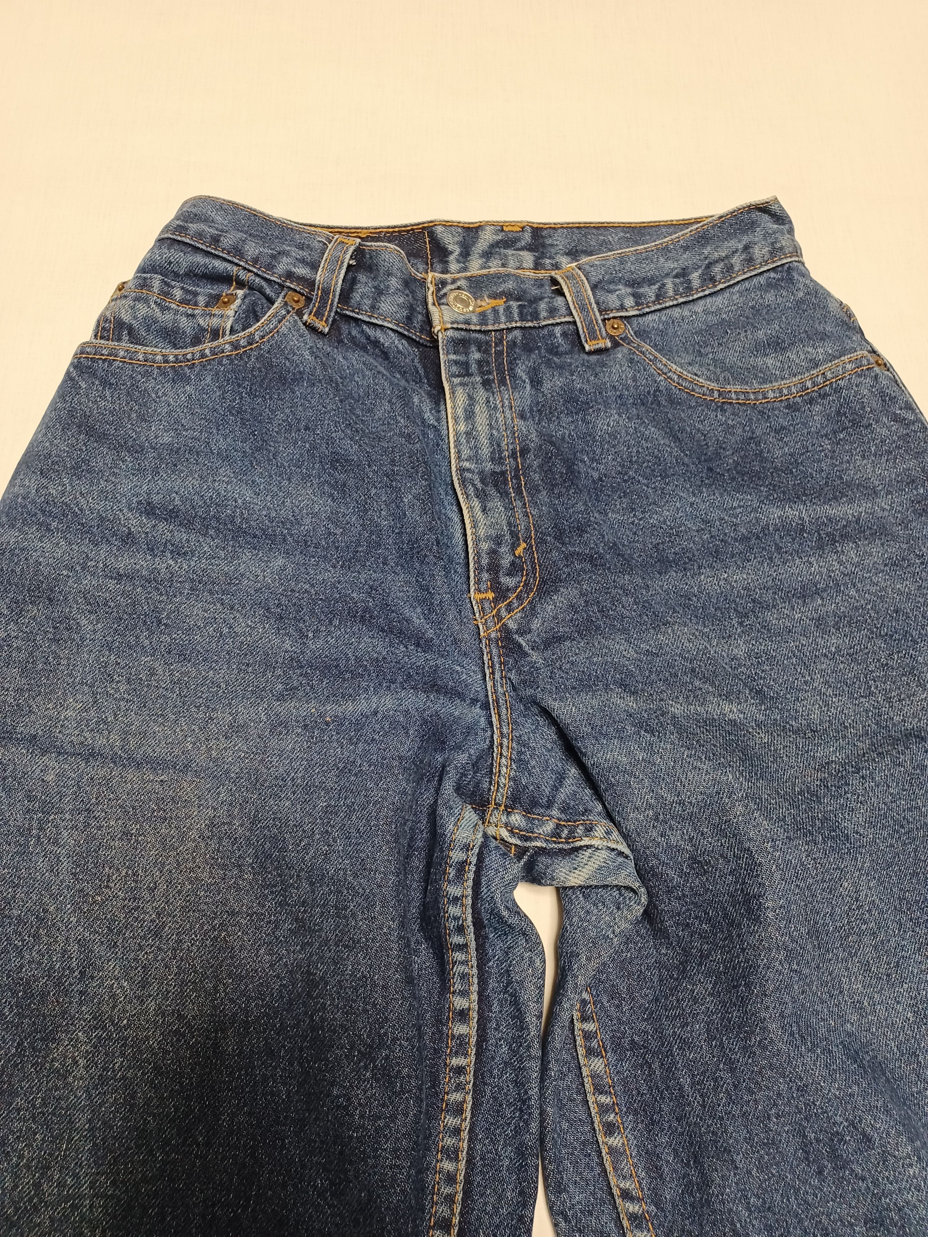 Levi's Vintage Clothing Levis 550 lady`s baggy made in USA vintage jeans denim Size 29" - 3 Thumbnail