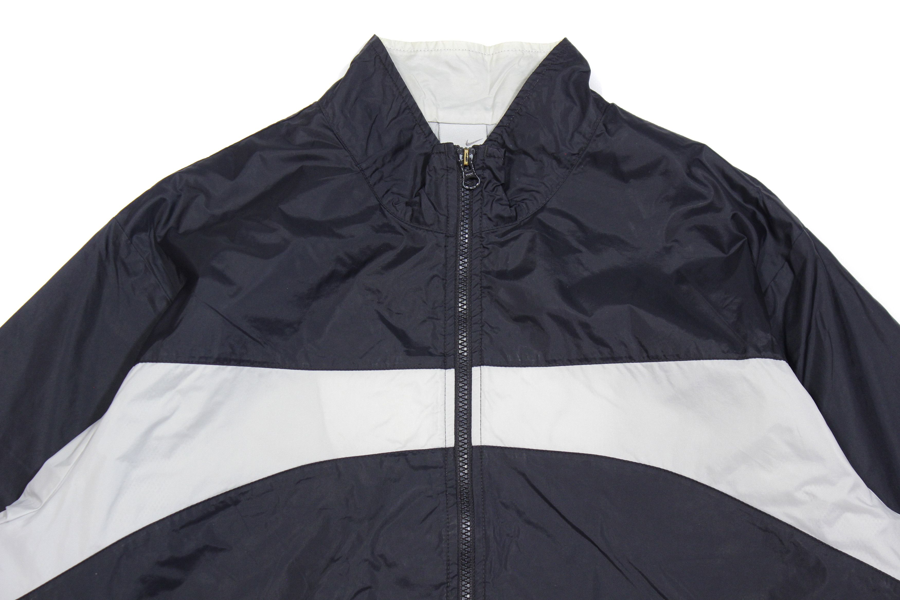 Nike 90S Big Logo Nylon Jacket Size US L / EU 52-54 / 3 - 4 Thumbnail