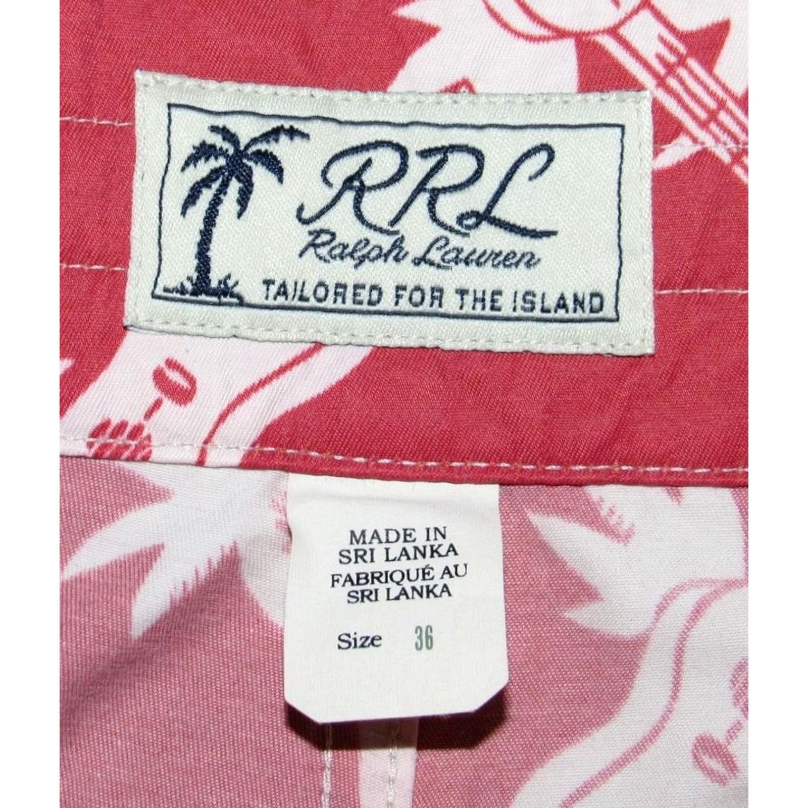 Ralph Lauren Polo RALPH LAUREN RRL Double RL Guitar Board Shorts Swim Trunks 36 Red Regular XS XS? Size US M / EU 48-50 / 2 - 4 Thumbnail