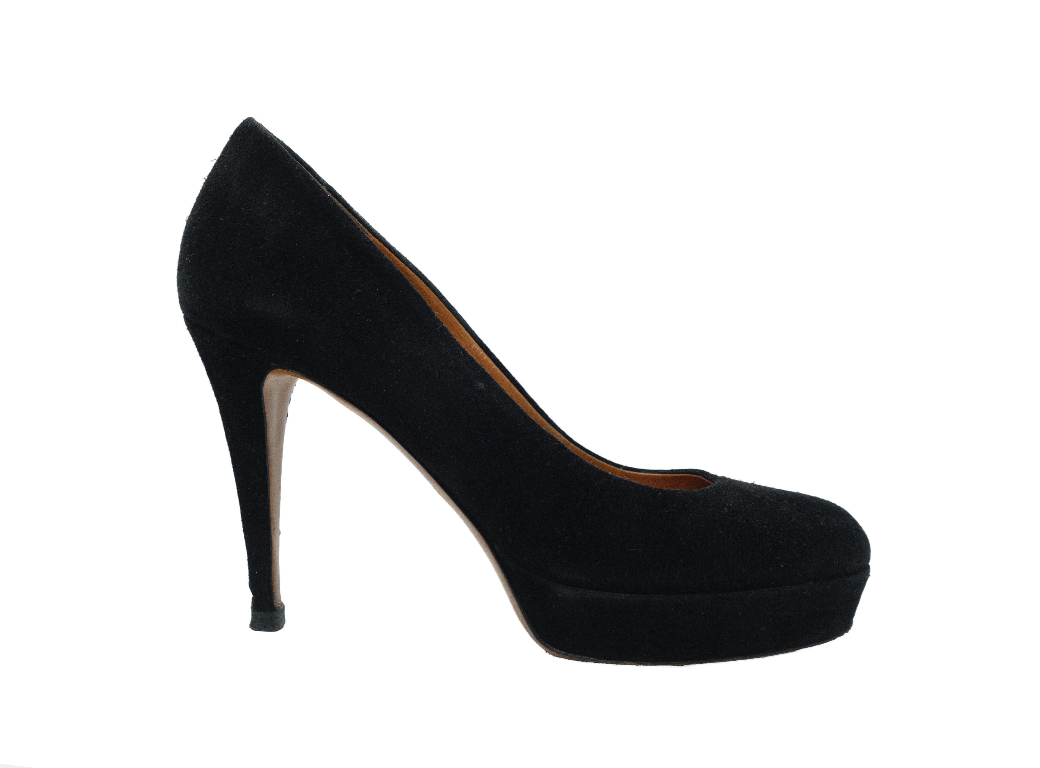 Gucci Suede High Heel Platform Classic Pumps Made in Italy Size US 7 / IT 37 - 2 Thumbnail