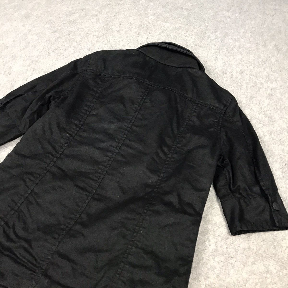 GOSTAR DE FUGA FUGA JAPAN DOUBLE ZIPPER PUNK SUPER BLACK JACKET Size US S / EU 44-46 / 1 - 7 Thumbnail