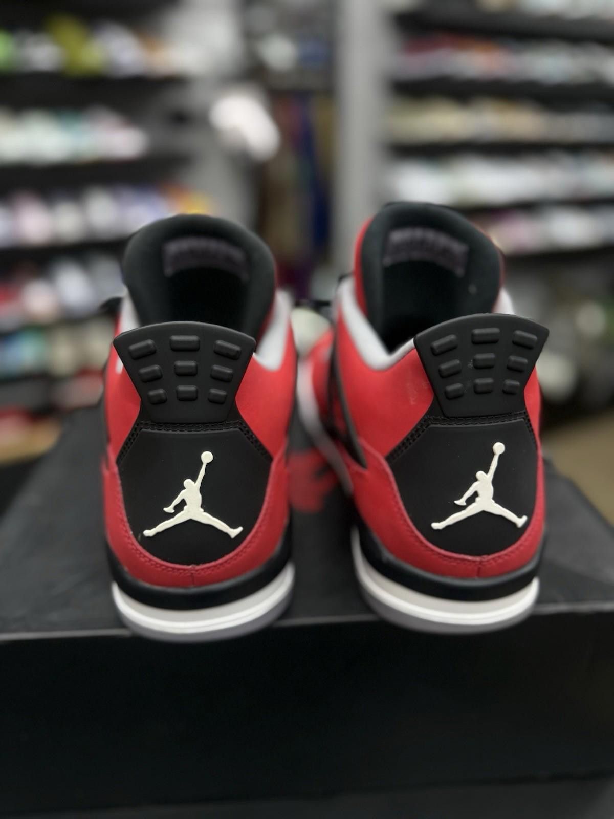 Jordan Brand Nike Air Jordan Retro 4 Toro Bravo (308497-603) Size 12 Men Size US 12 / EU 45 - 9 Thumbnail