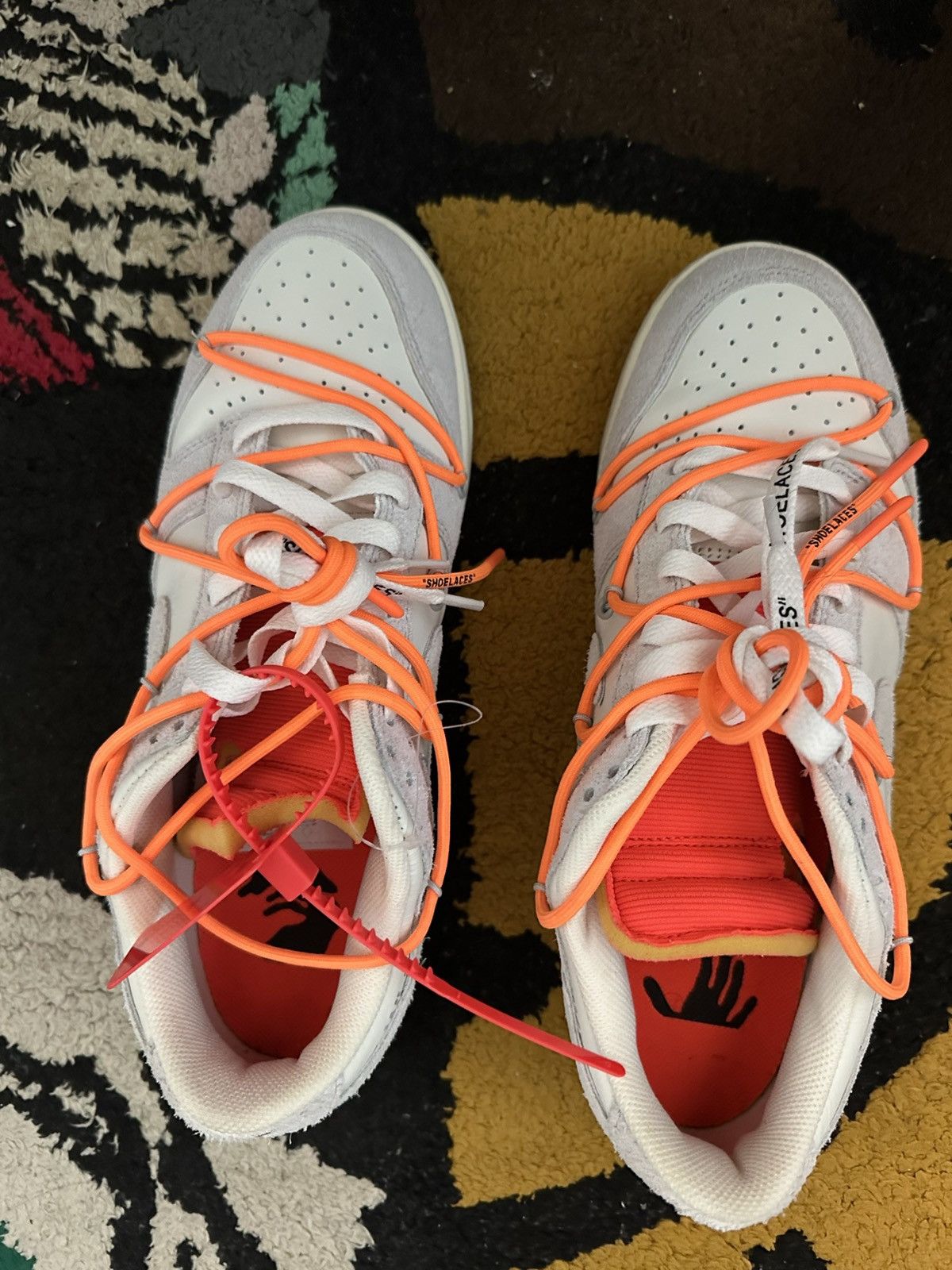 Nike × Off-White Off-White x Dunk Low lot 31 of 50’ Size US 10.5 / EU 43-44 - 3 Thumbnail