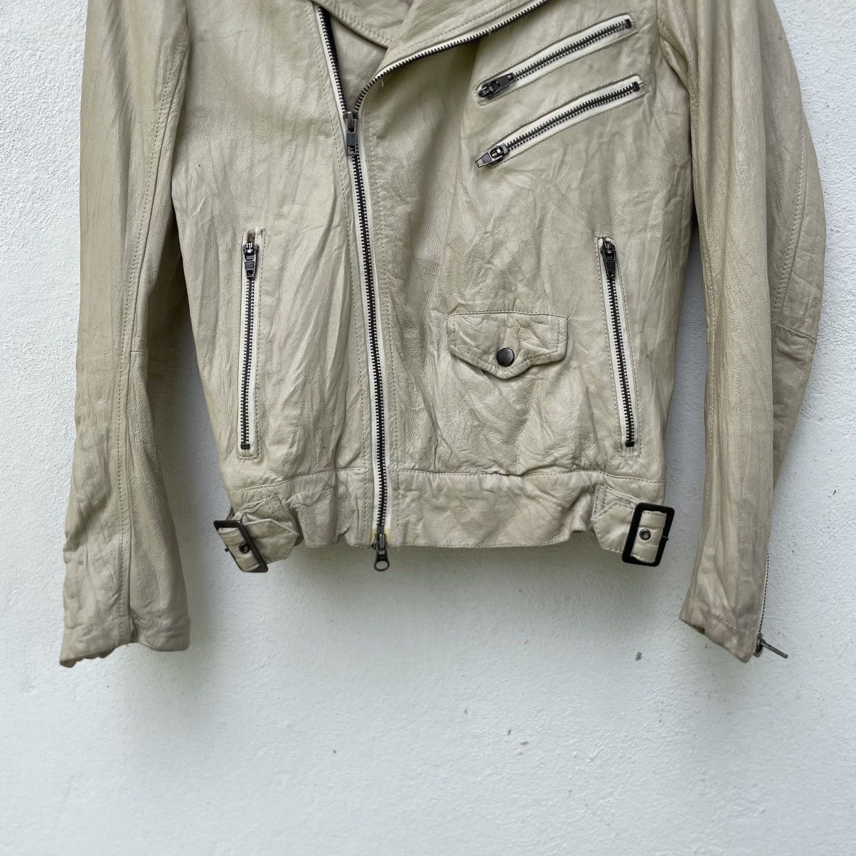 JACKROSE Vintage Jackrose Punk Rider Leather Jacket Size US S / EU 44-46 / 1 - 6 Thumbnail