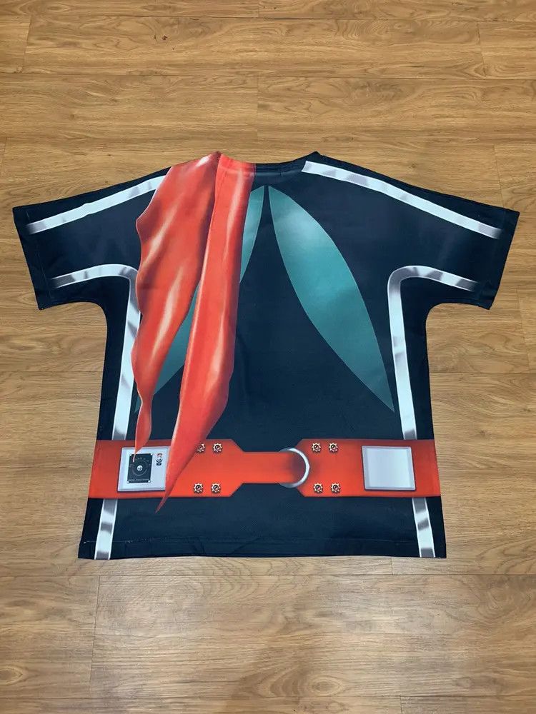 Vintage VIBTAGE KAMEN RIDER PRINT 3D MUSCLE T SHIRT Size US L / EU 52-54 / 3 - 10 Thumbnail