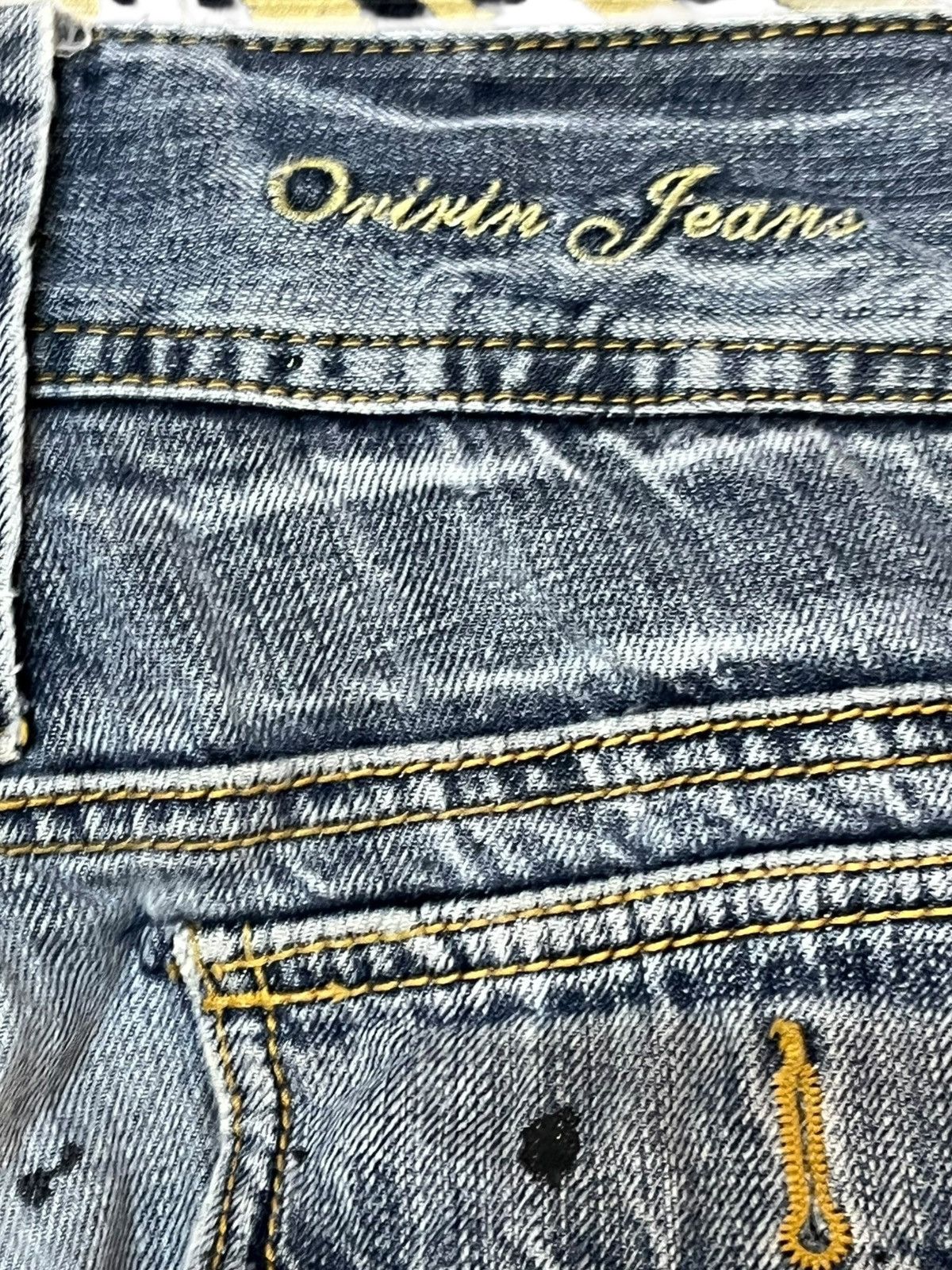 Hysteric Glamour Vintage Oririn Flare Paint Splatter Grunge Distressed Denim Size US 32 / EU 48 - 9 Thumbnail