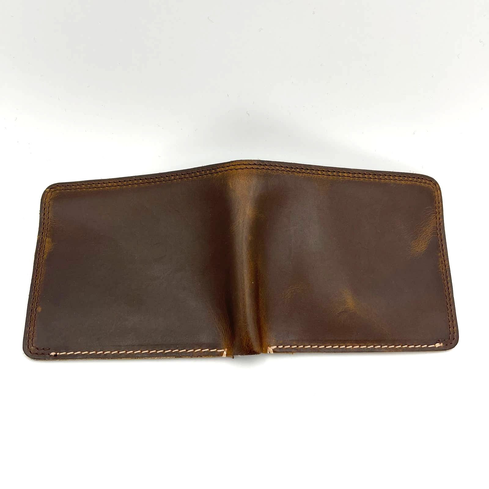 Timberland Timberland Wallet Horween Leather Men's Brown Bifold Size ONE SIZE - 6 Thumbnail