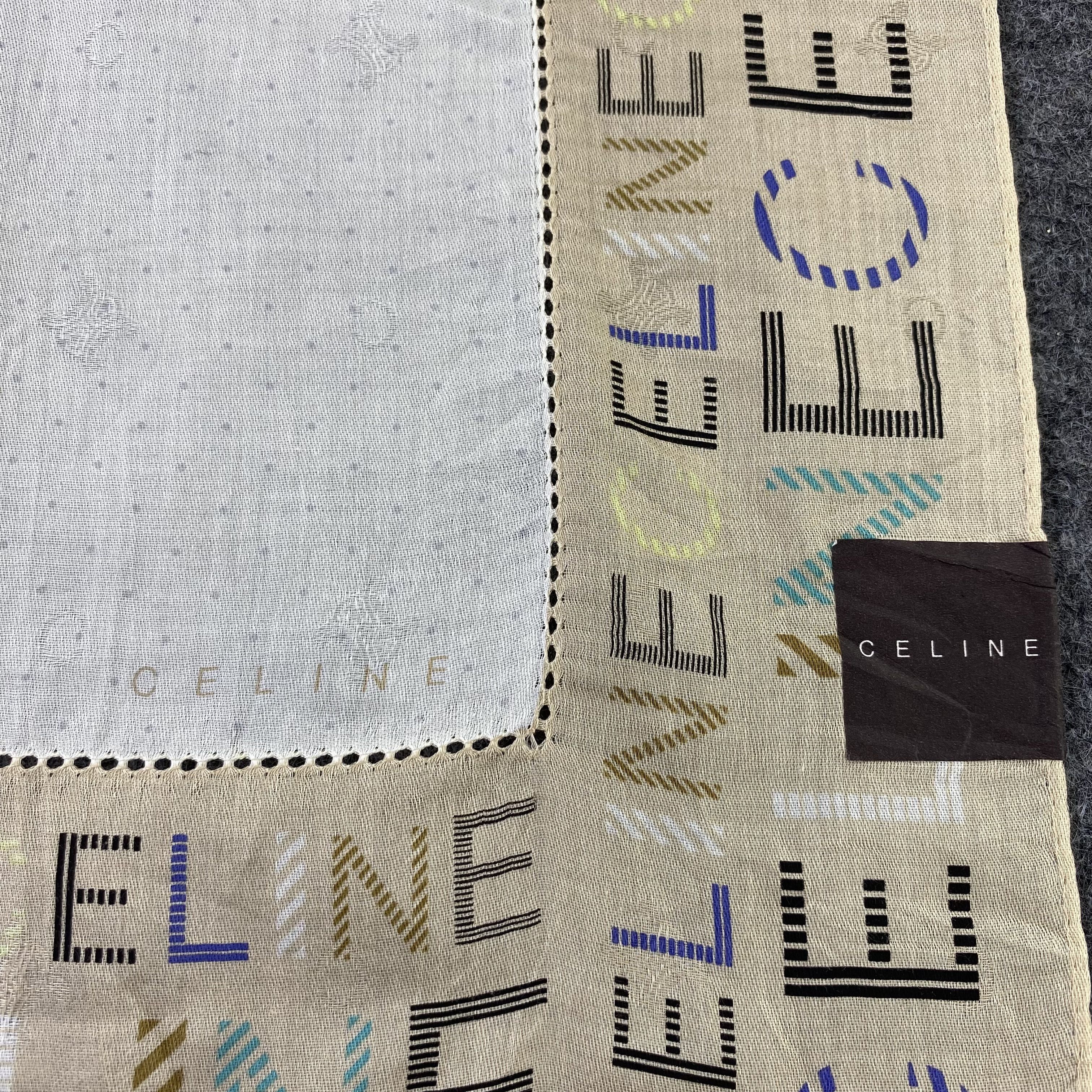 Celine Celine Handkerchief / Bandana / Neckerchief -B1055 Size ONE SIZE - 5 Thumbnail