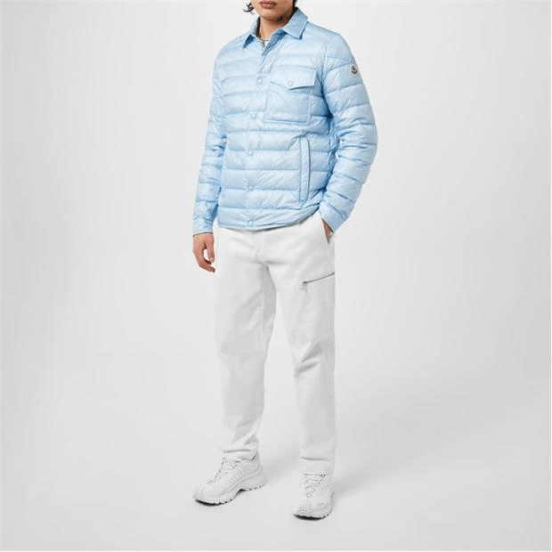 Moncler Tenibres Down Shirt Jacket Size US XXL / EU 58 / 5 - 6 Thumbnail