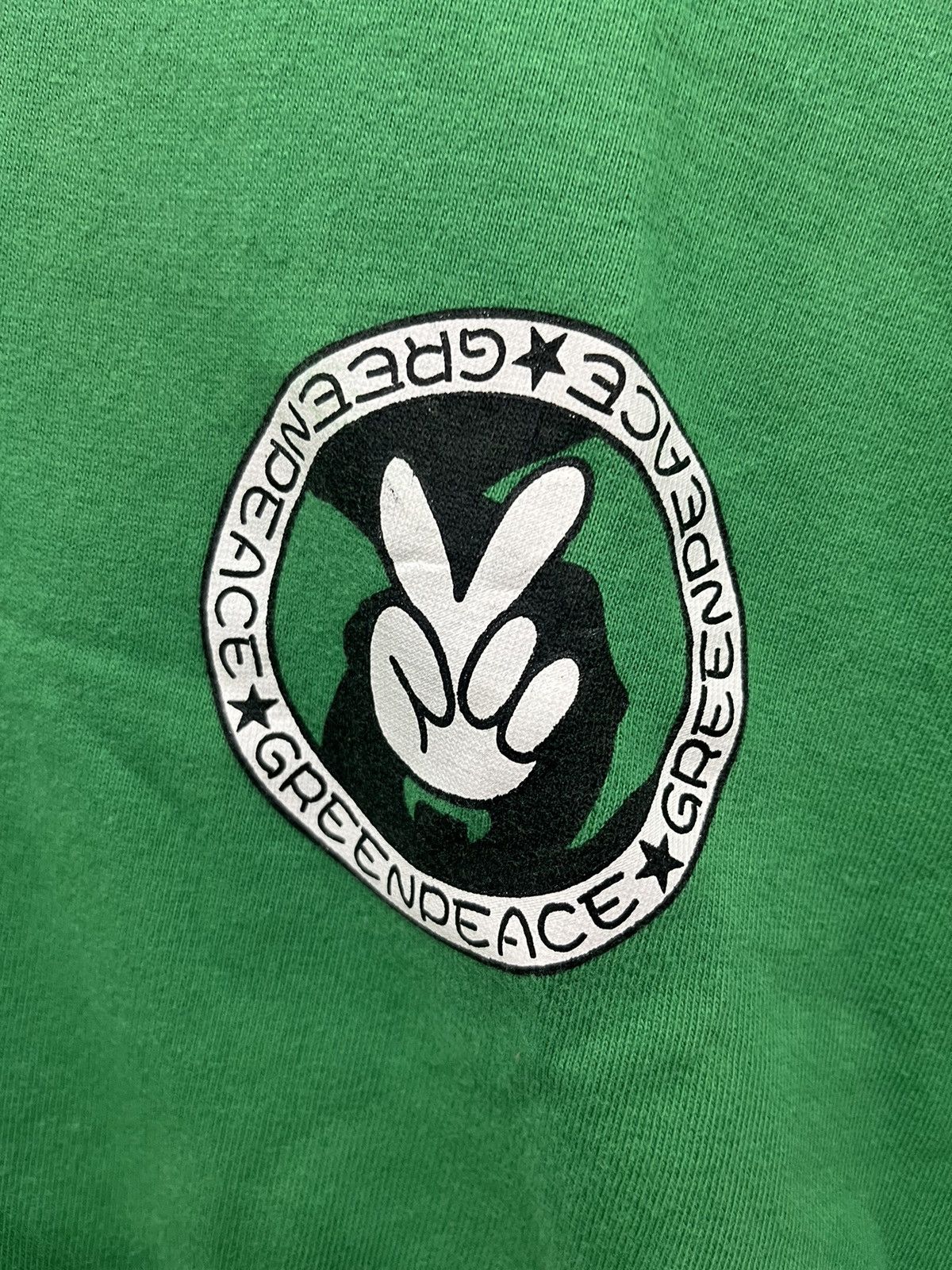 Japanese Brand Green Peace Japanese Style Tshirt Size US L / EU 52-54 / 3 - 2 Thumbnail
