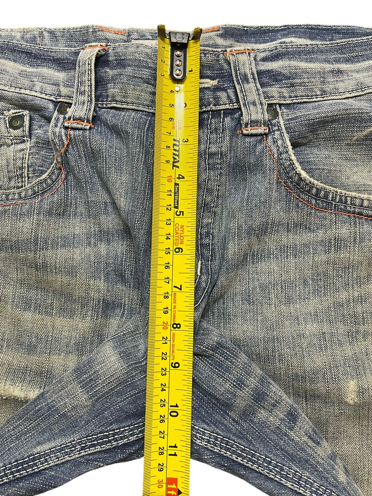 Edwin Edwin XV Exclusive Vintage Mud Wash Whisker Distress Loose Size US 34 / EU 50 - 15 Thumbnail