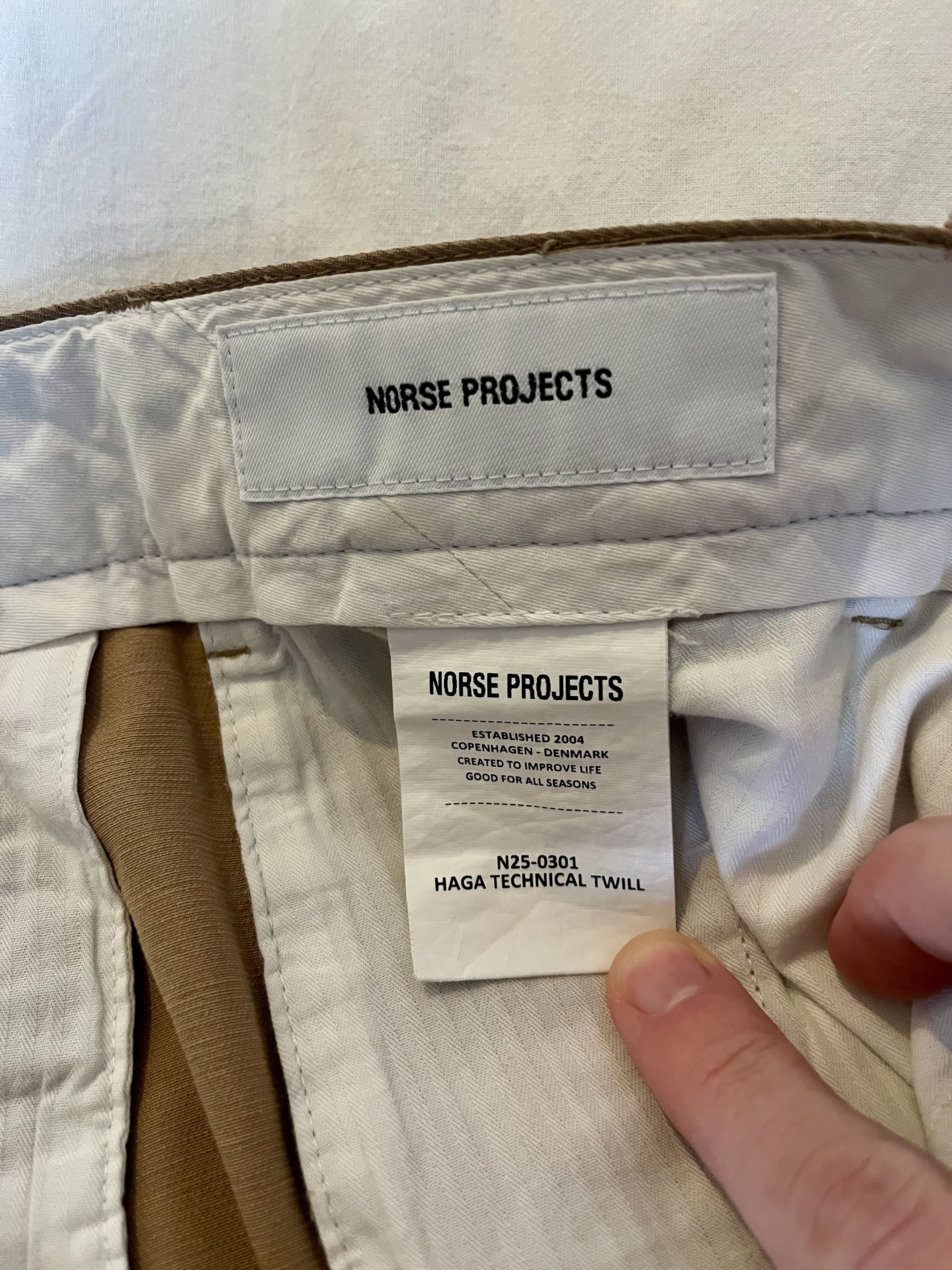 Norse Projects Haga Trousers- Technical Twill Size US 31 - 3 Thumbnail